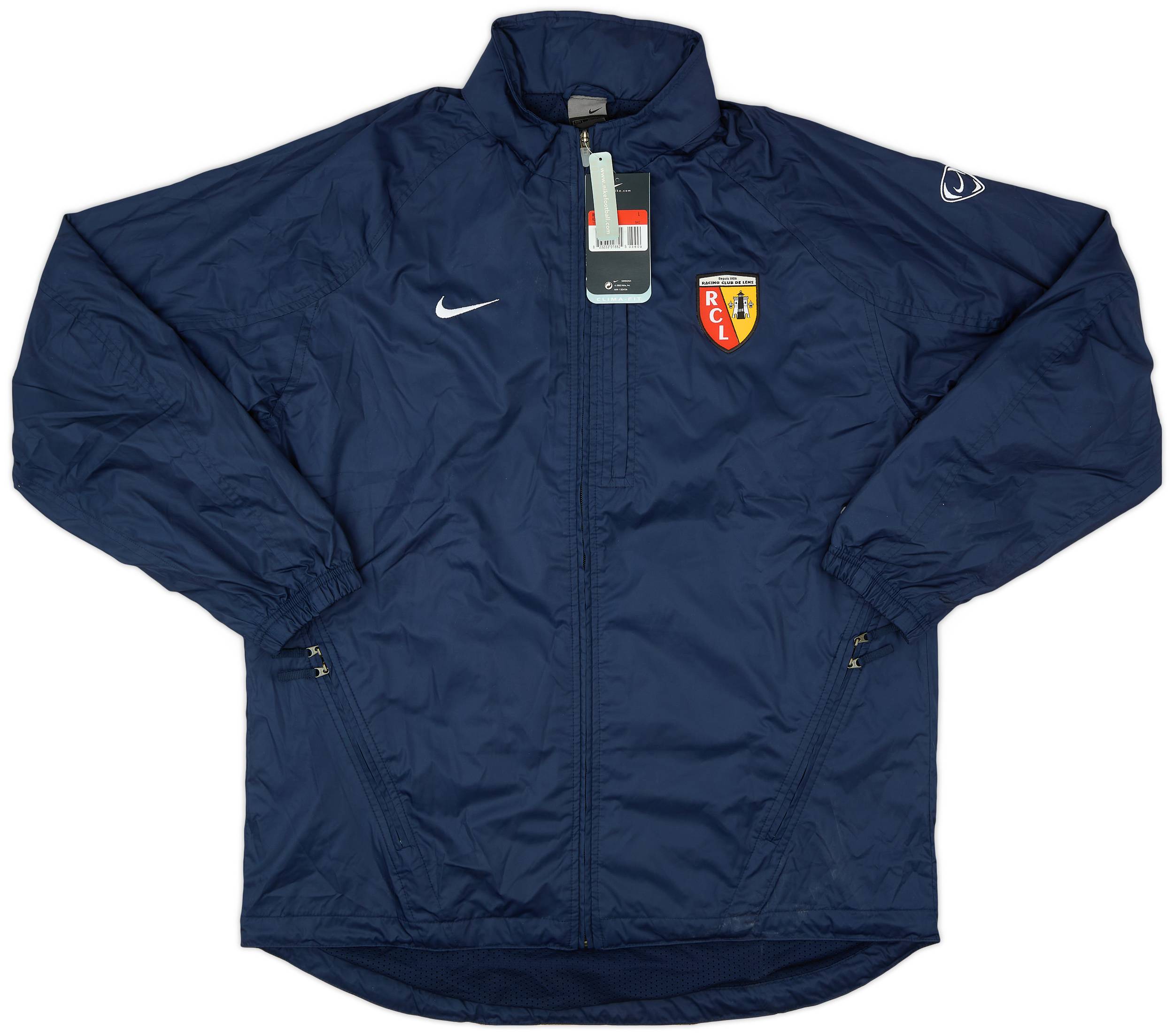 2003-04 Lens Nike Hooded Rain Jacket (L)