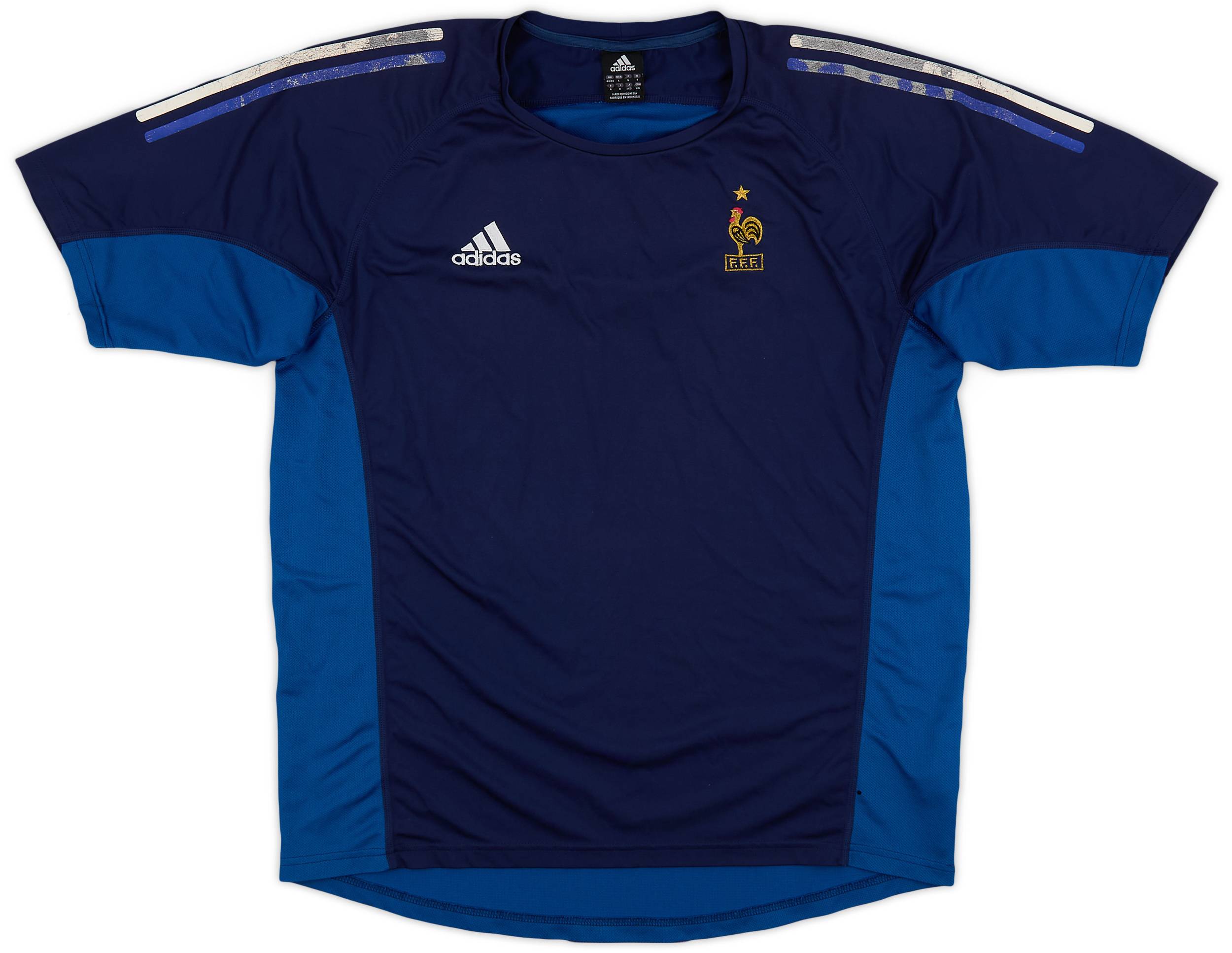 2003-04 France adidas Training Shirt - 5/10 - (XL)