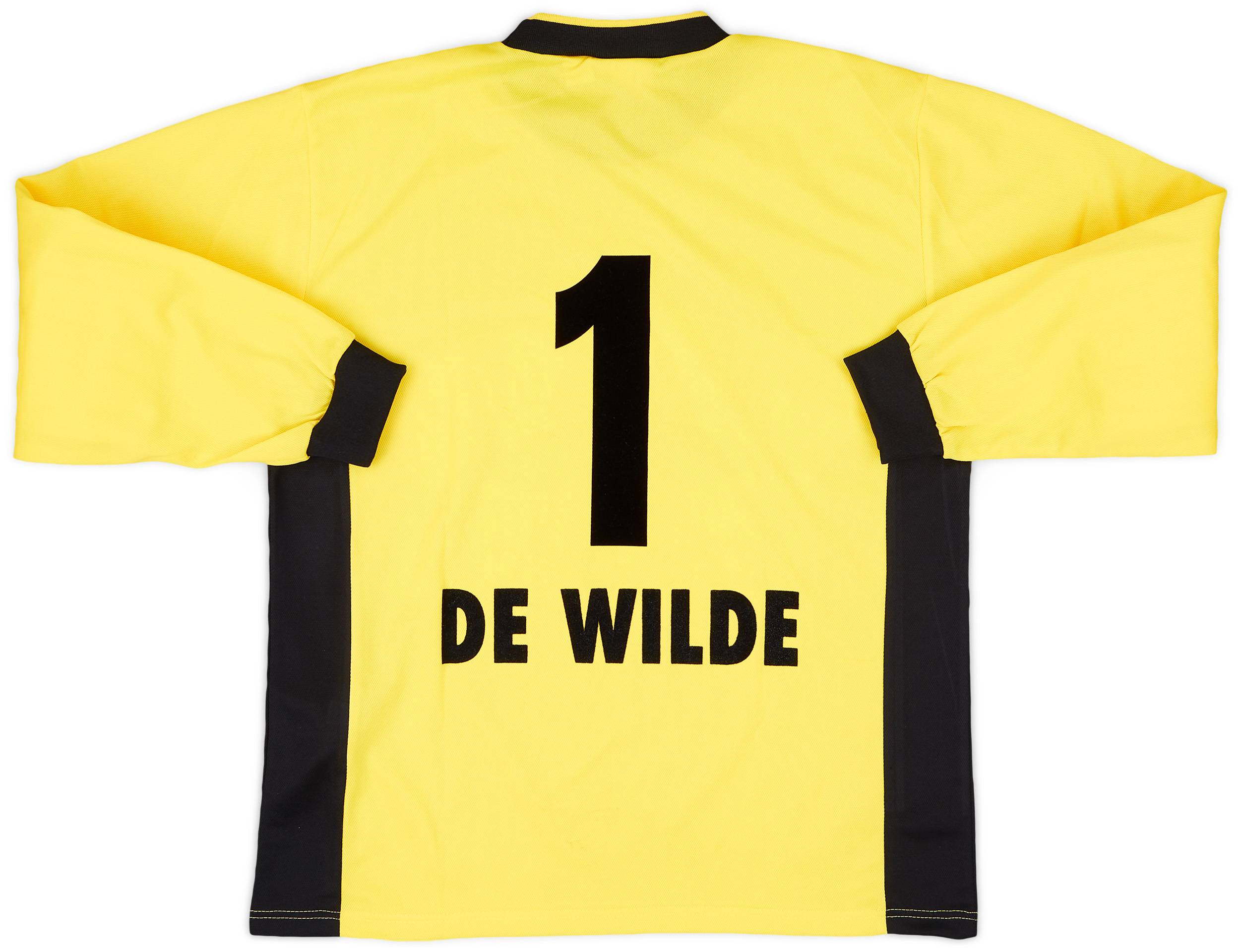 2002-04 Sturm Graz GK Shirt De Wilde #1 - 9/10 - (XS)