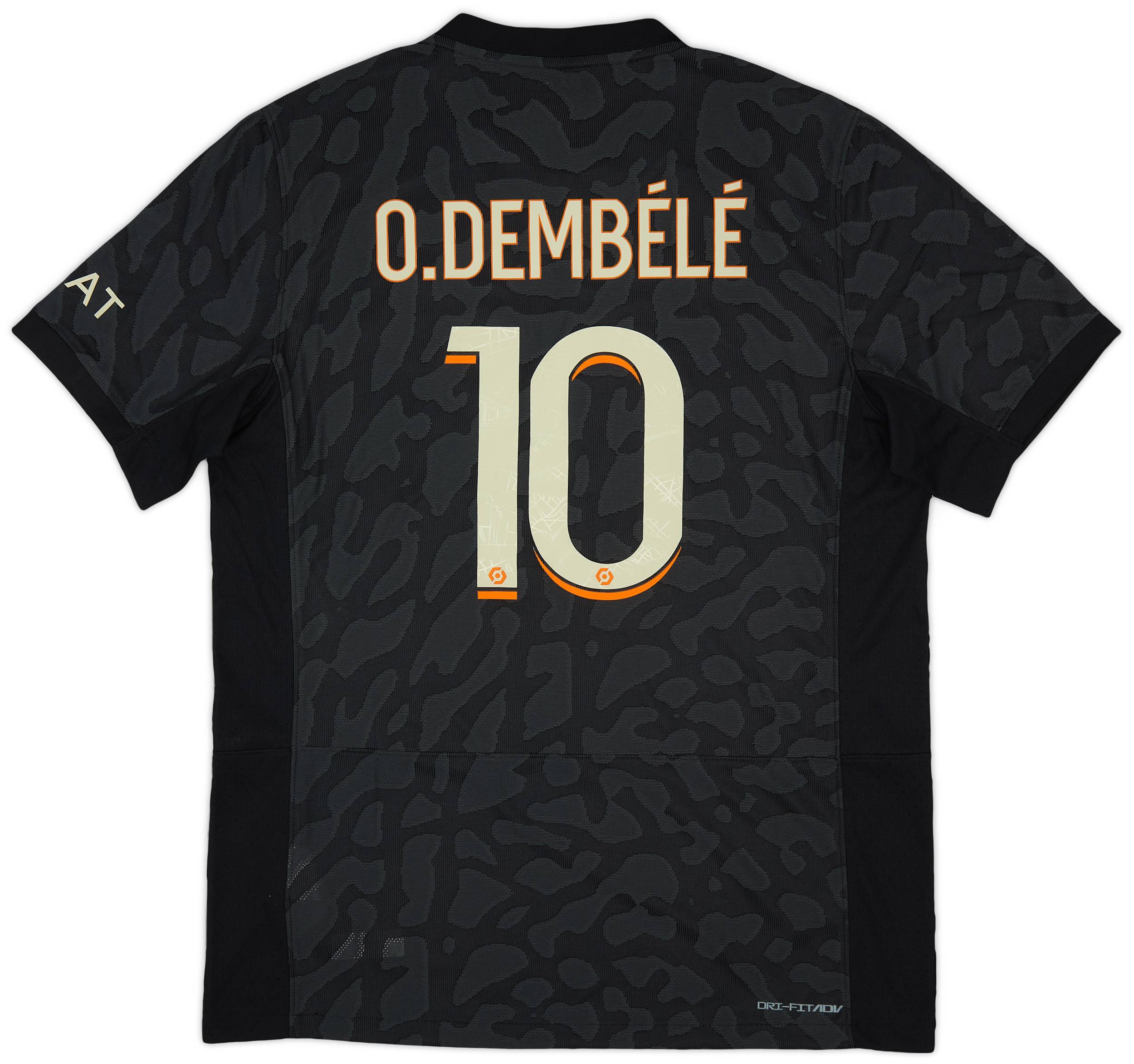 2023-24 Paris Saint-Germain Authentic Third Shirt Dembele #10 (L)