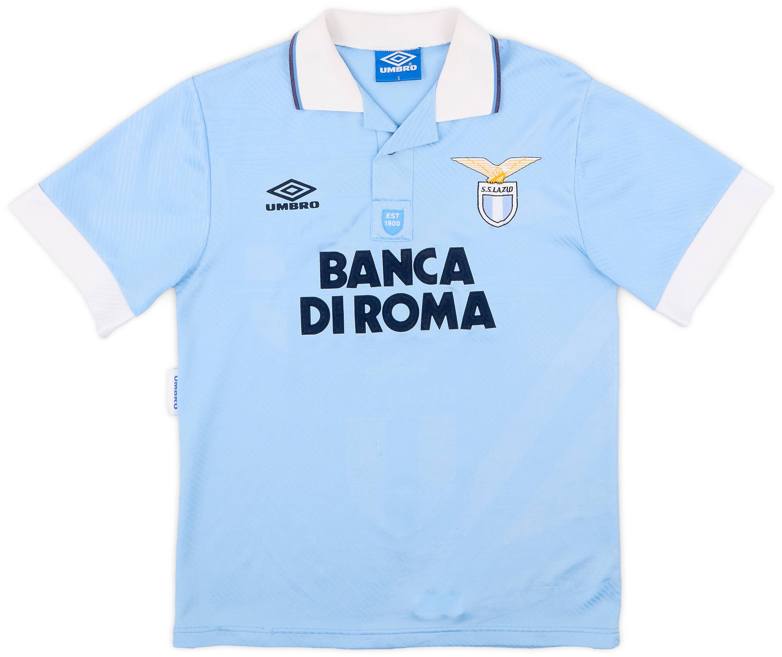 1993-95 Lazio Home Shirt - 8/10 - (S)