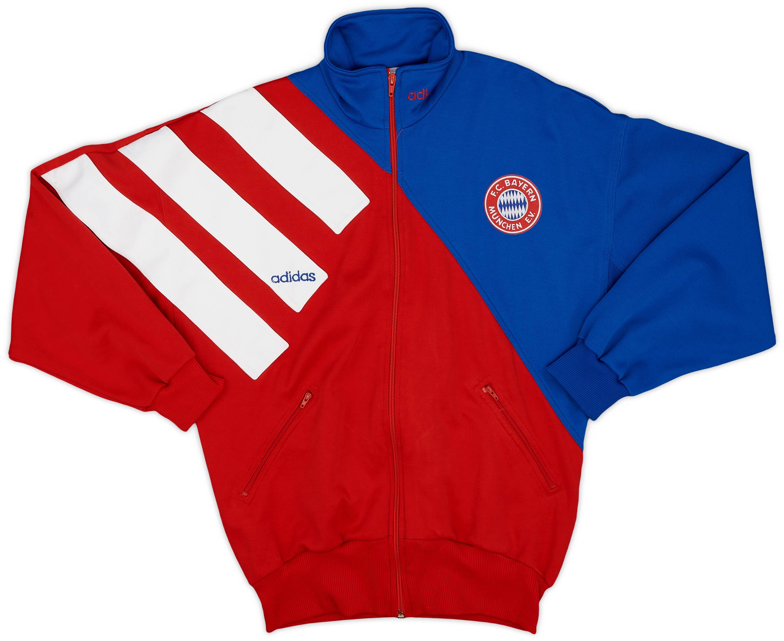 1993-95 Bayern Munich adidas Track Jacket - 8/10 - (S)