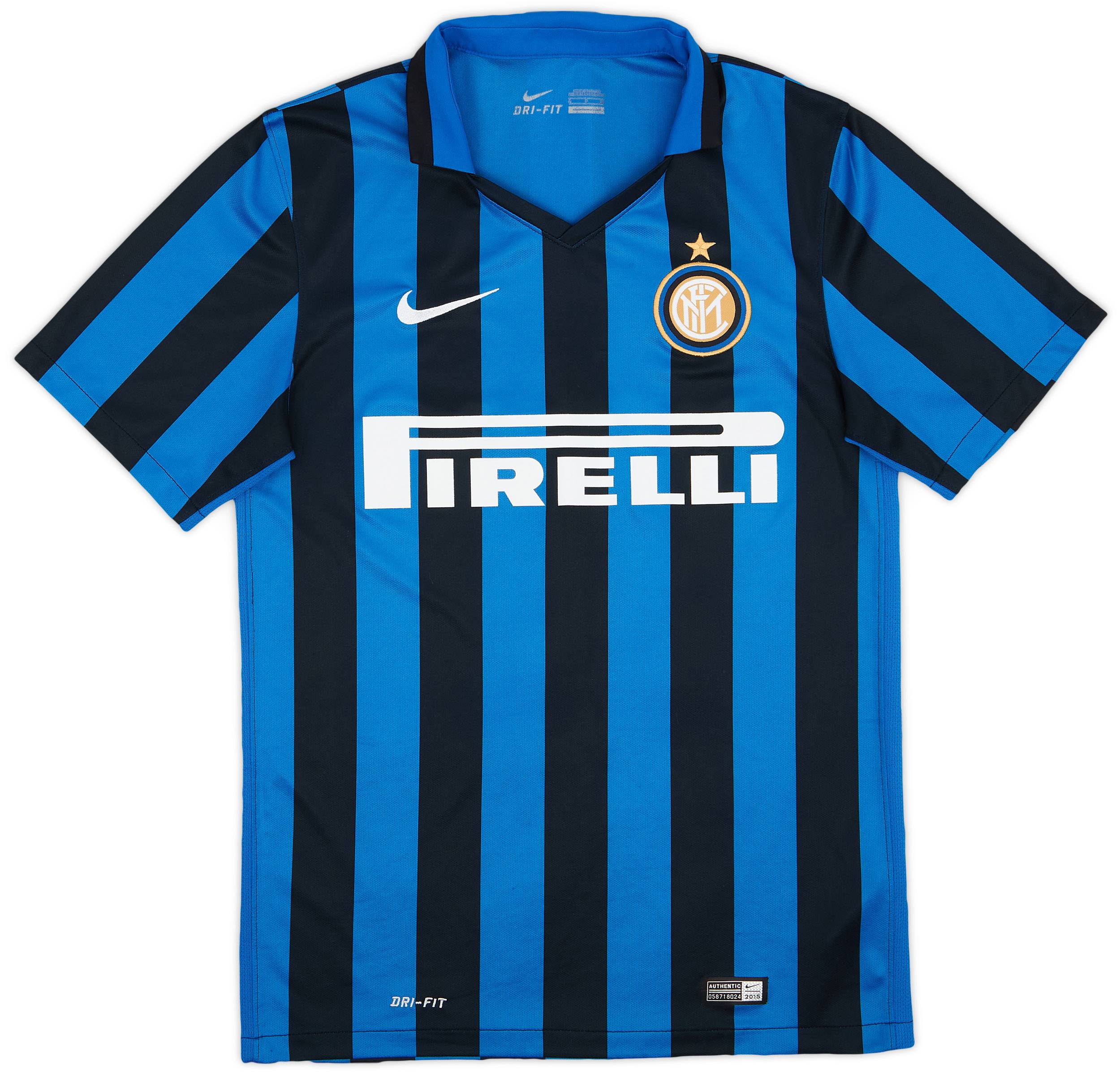 2015-16 Inter Milan Home Shirt - 8/10 - (S)