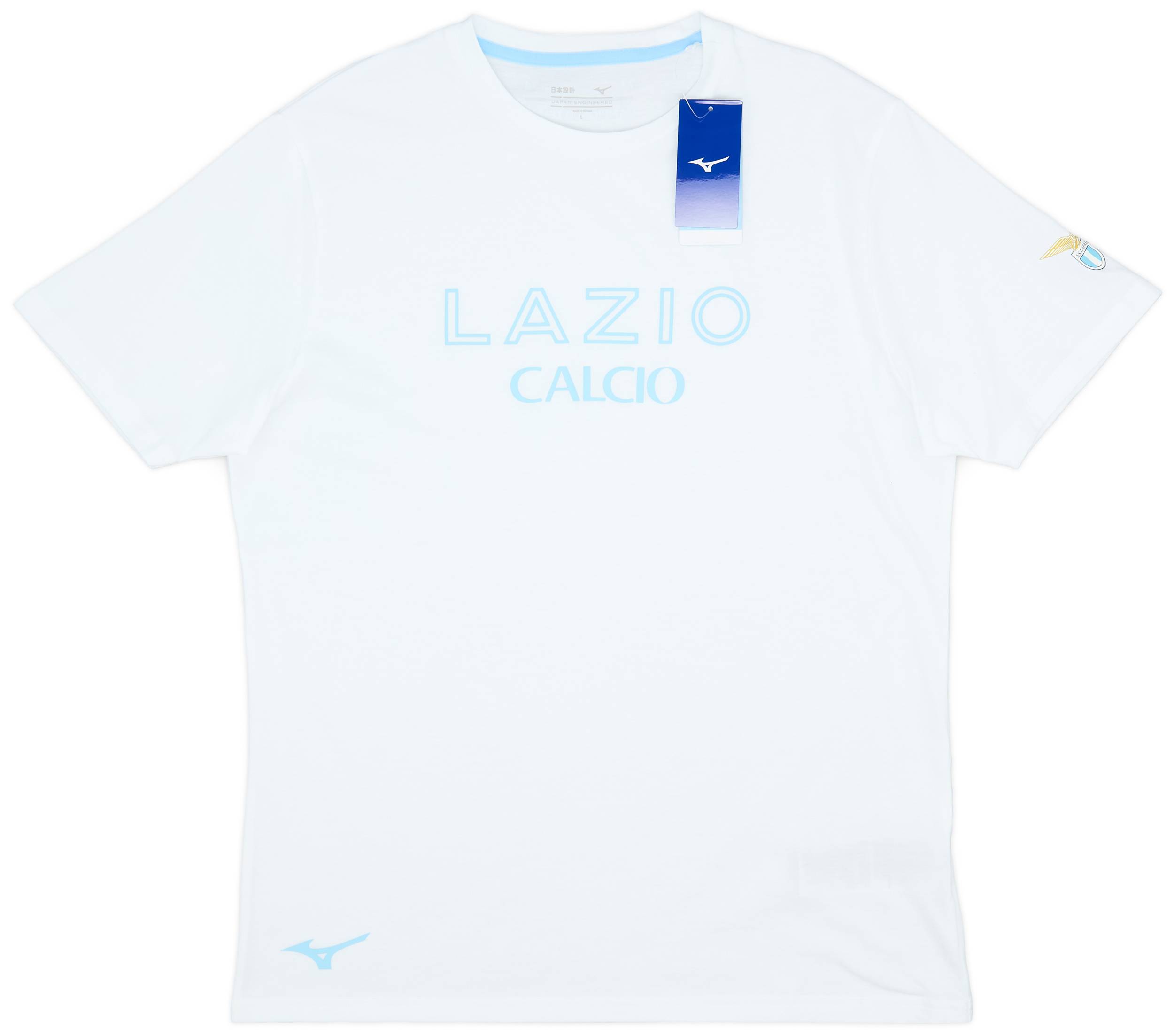 限定Mizuno Lazio 50周年記念モデルレプリカシャツ　Mサイズ新品 限定Mizuno Lazio 50周年記念モデルレプリカシャツ Mサイズ新品