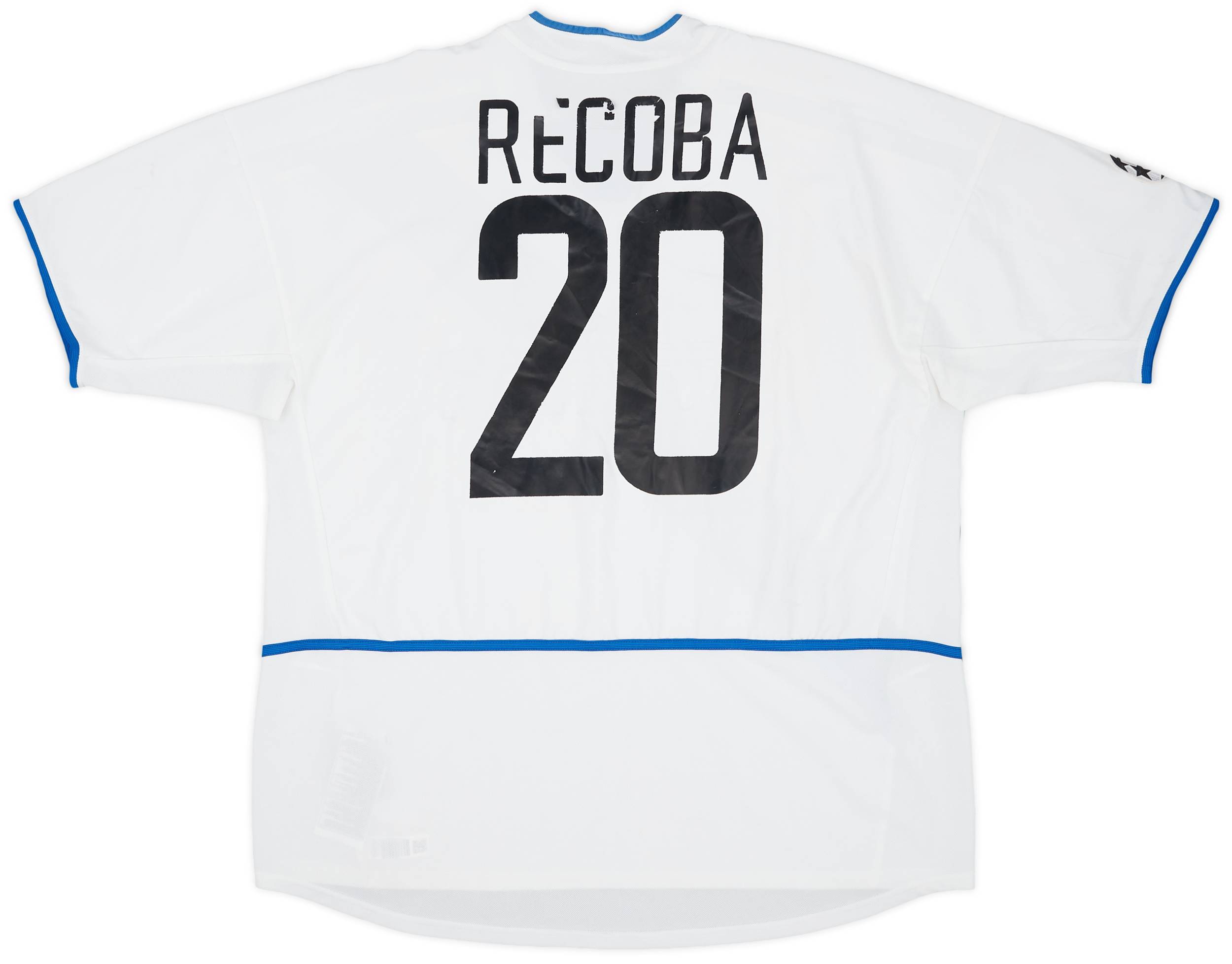 2002-03 Inter Milan Away Shirt Recoba #20 - 5/10 - (XL)