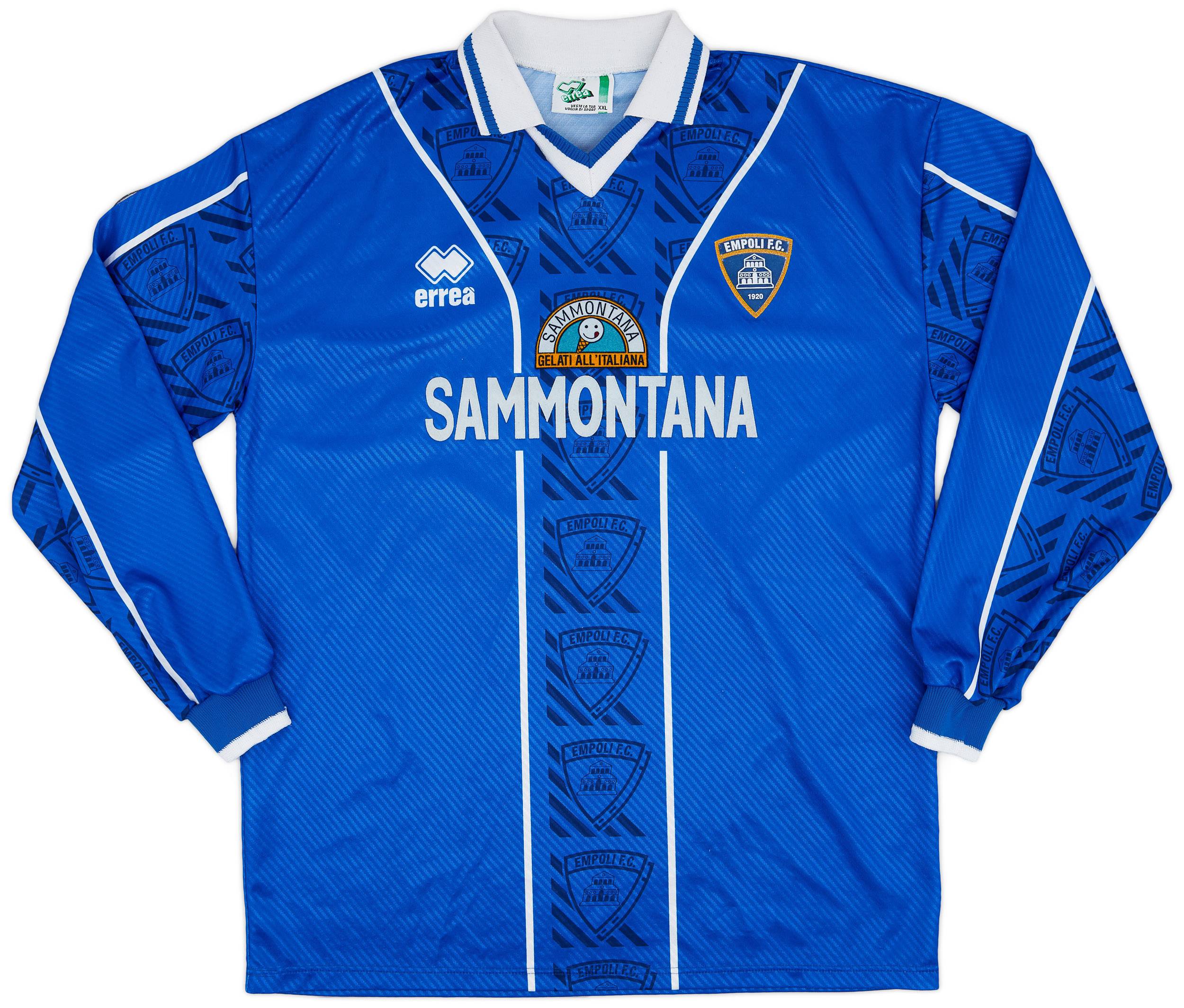 1997-98 Empoli Home L/S Shirt - 8/10 - (XXL)