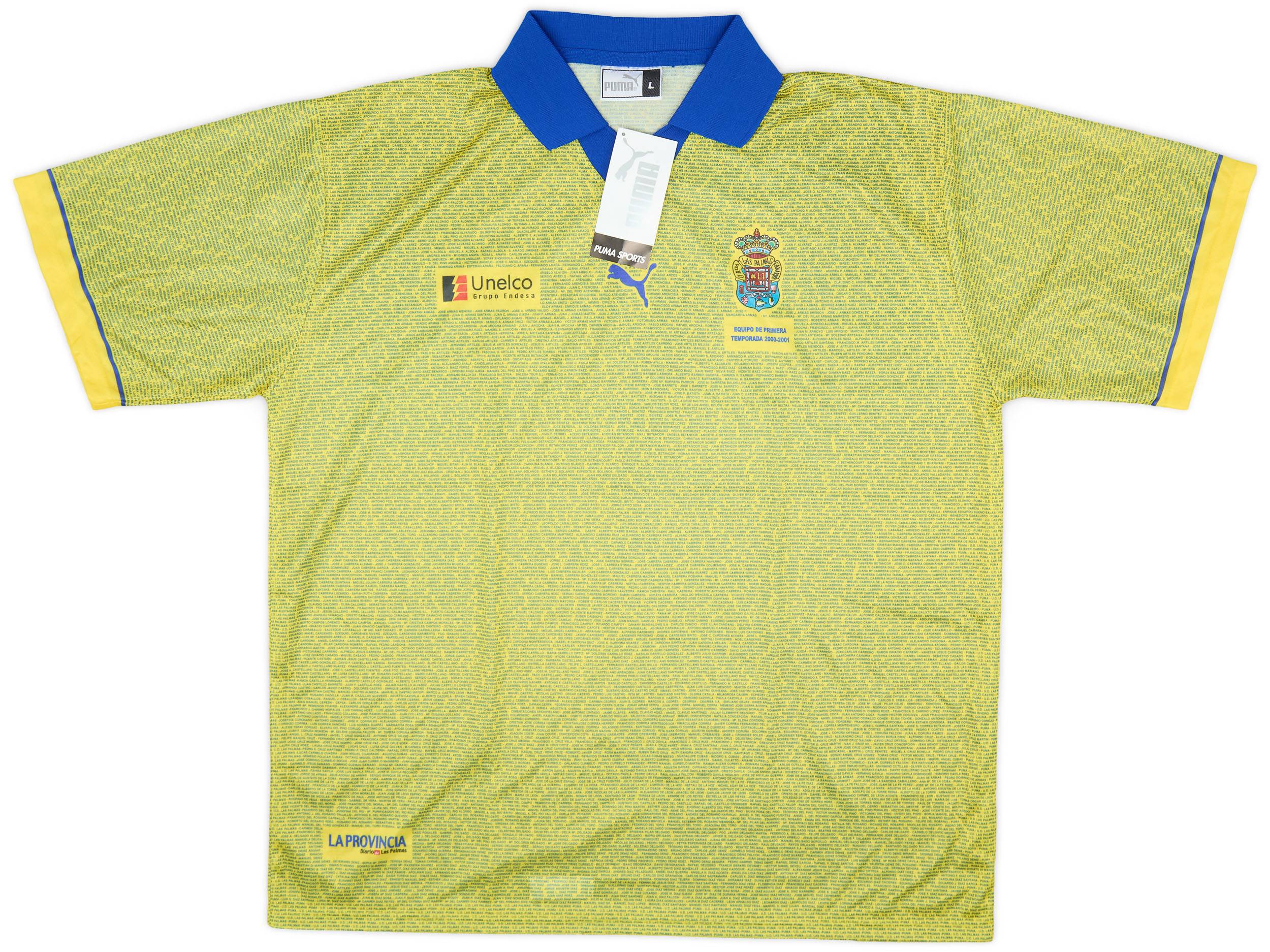 2000-01 Las Palmas Special Edition Shirt (L)