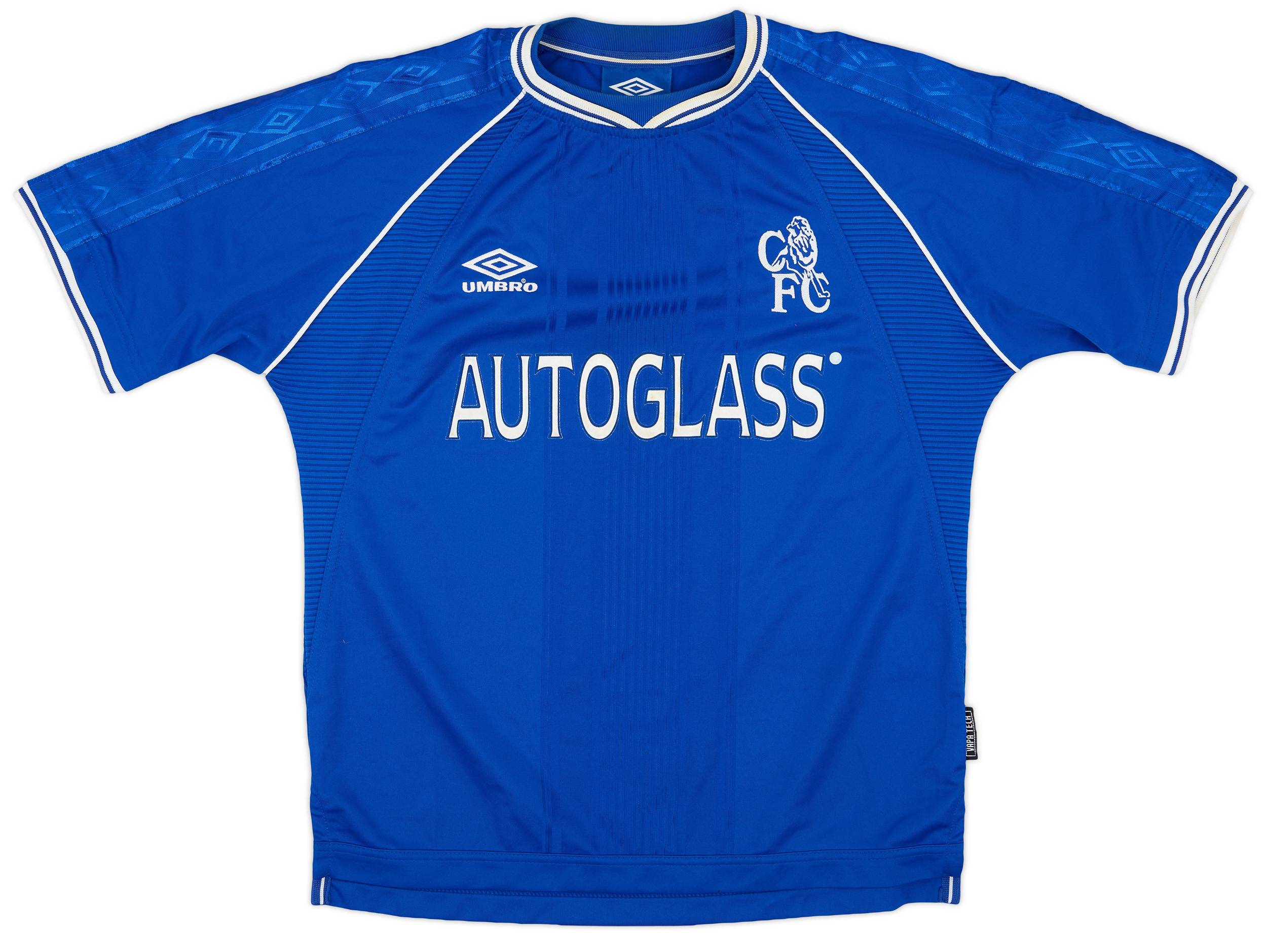 1999-01 Chelsea Home Shirt - 7/10 - (Y)