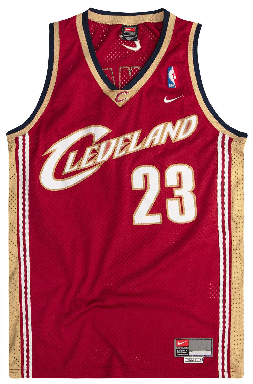 2003-04 Cleveland Cavaliers James #23 Nike Swingman Jersey (Away) XXL