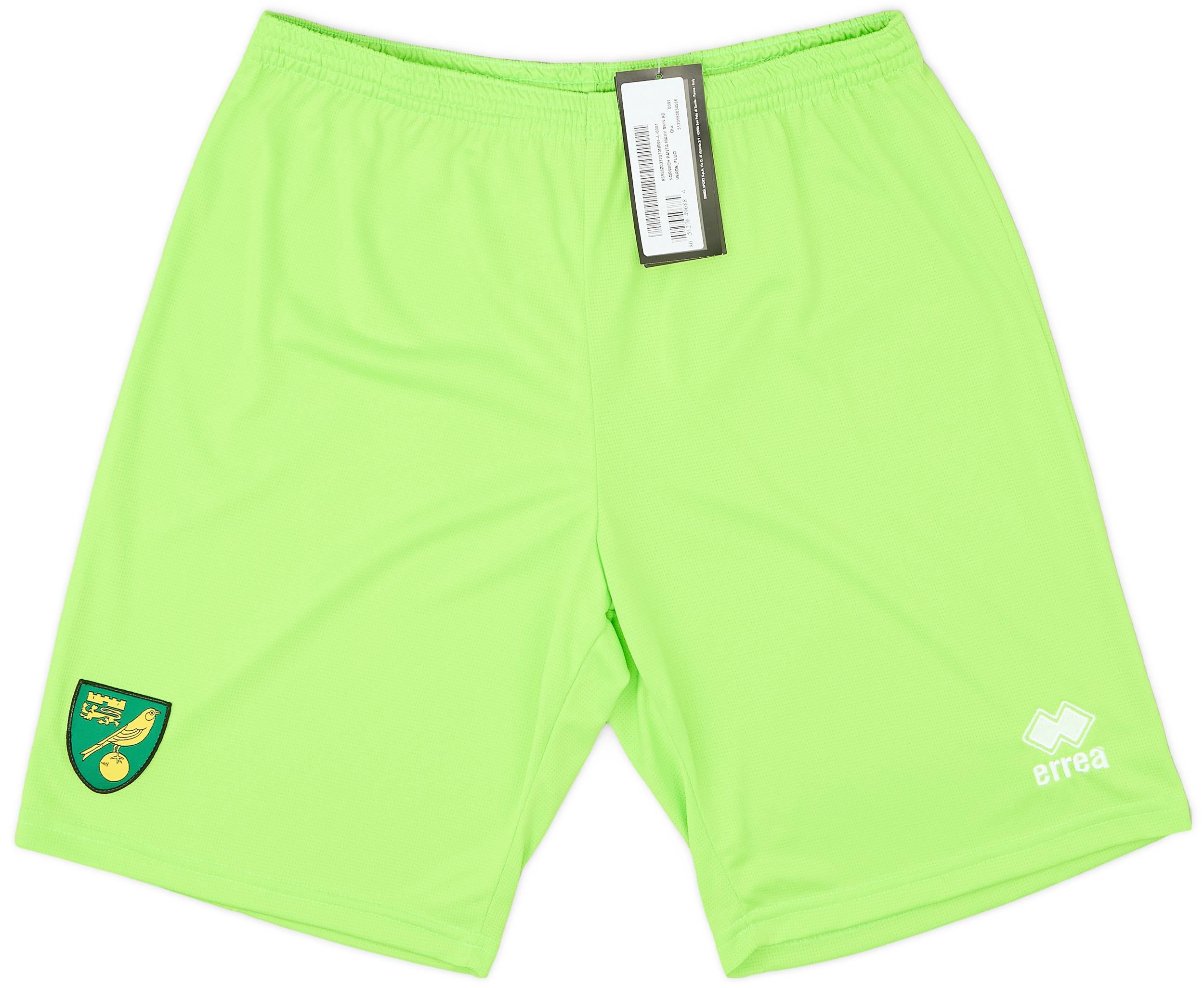 2015-16 Norwich GK Shorts