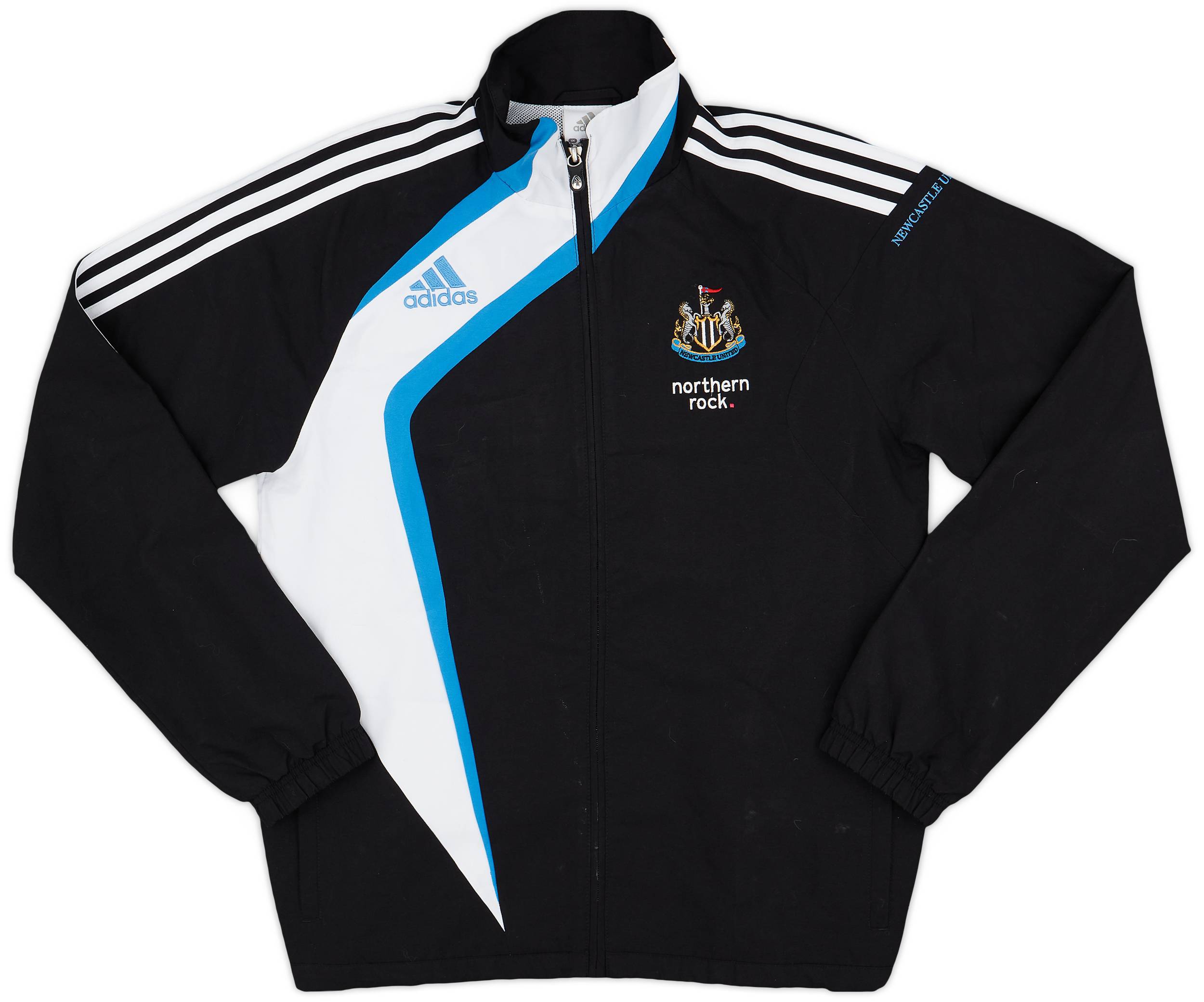 2009-10 Newcastle United adidas Track Jacket - 7/10 - (S)