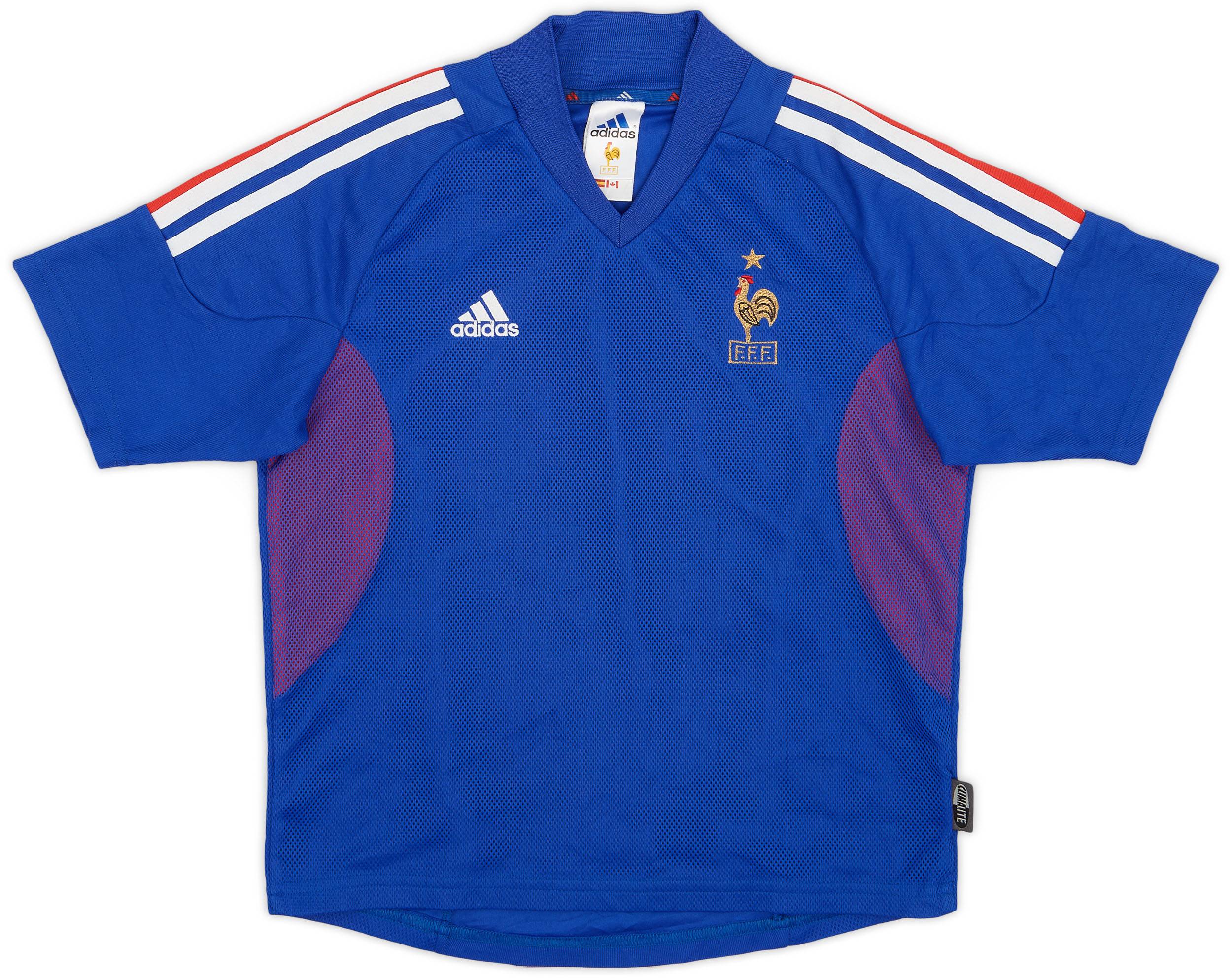 2002-04 France Home Shirt - 9/10 - (L.Boys)