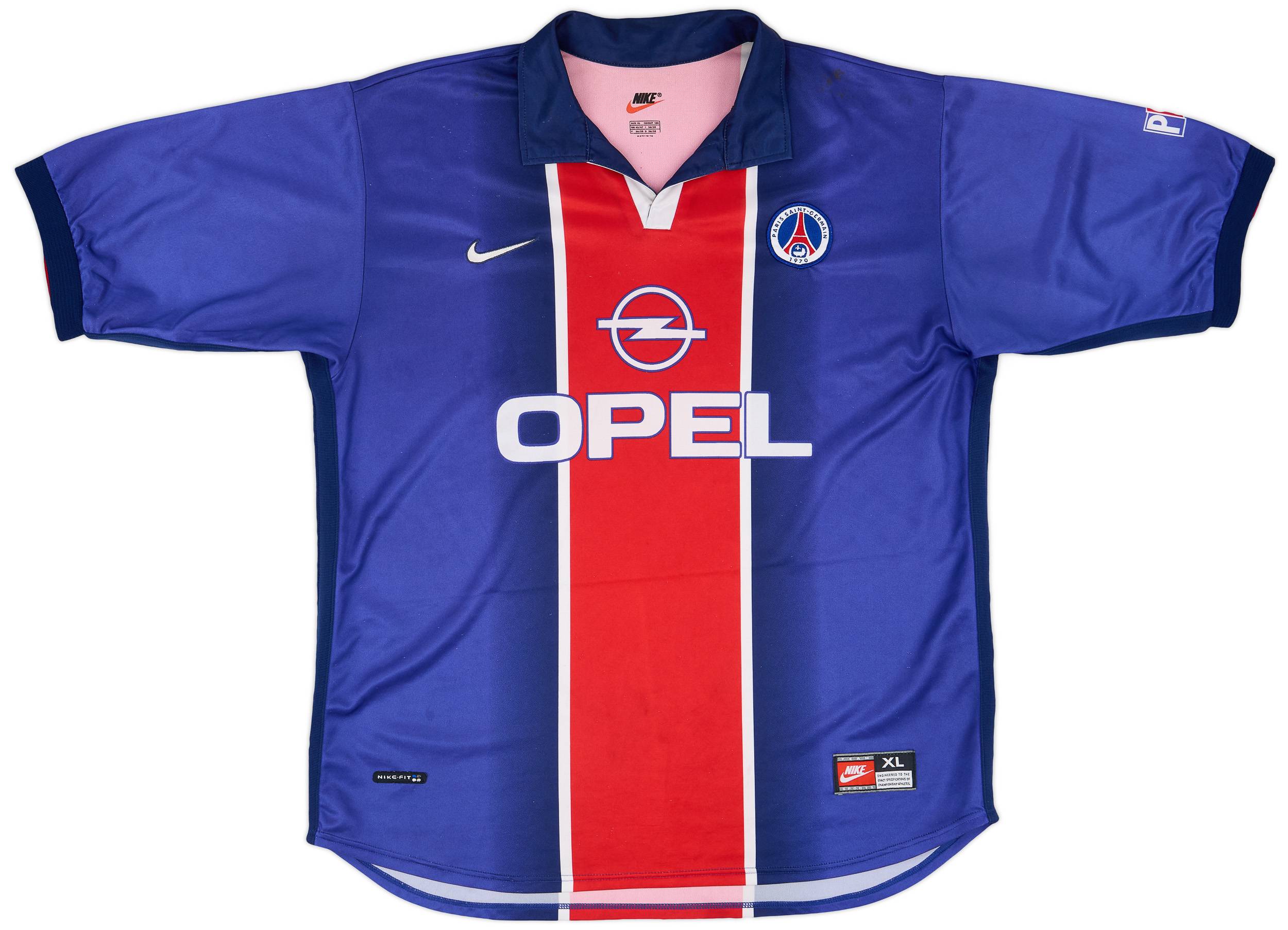 1998-99 Paris Saint-Germain Home Shirt - 8/10 - (XL)