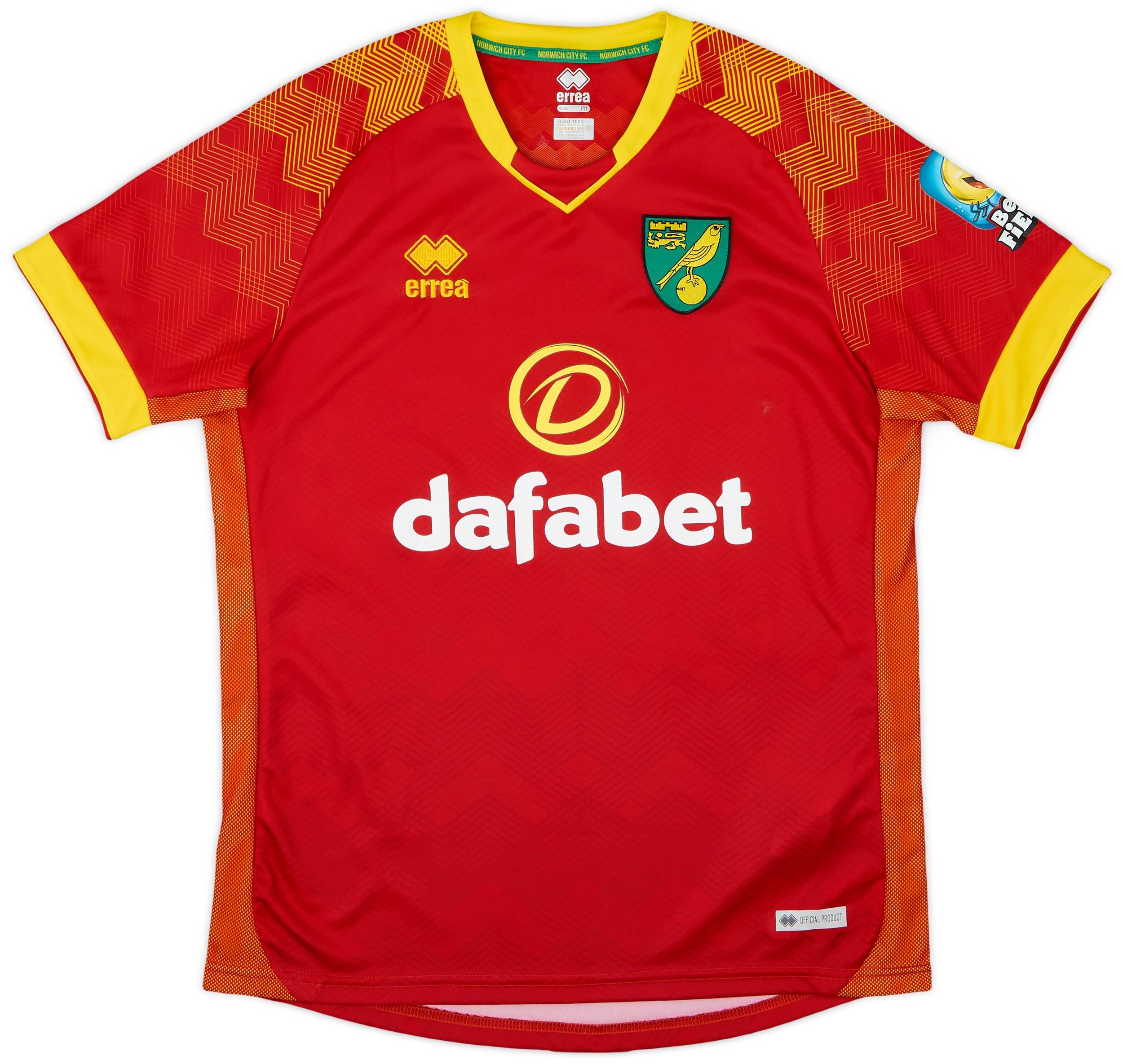 2019-20 Norwich Away Shirt - 9/10 - (M)