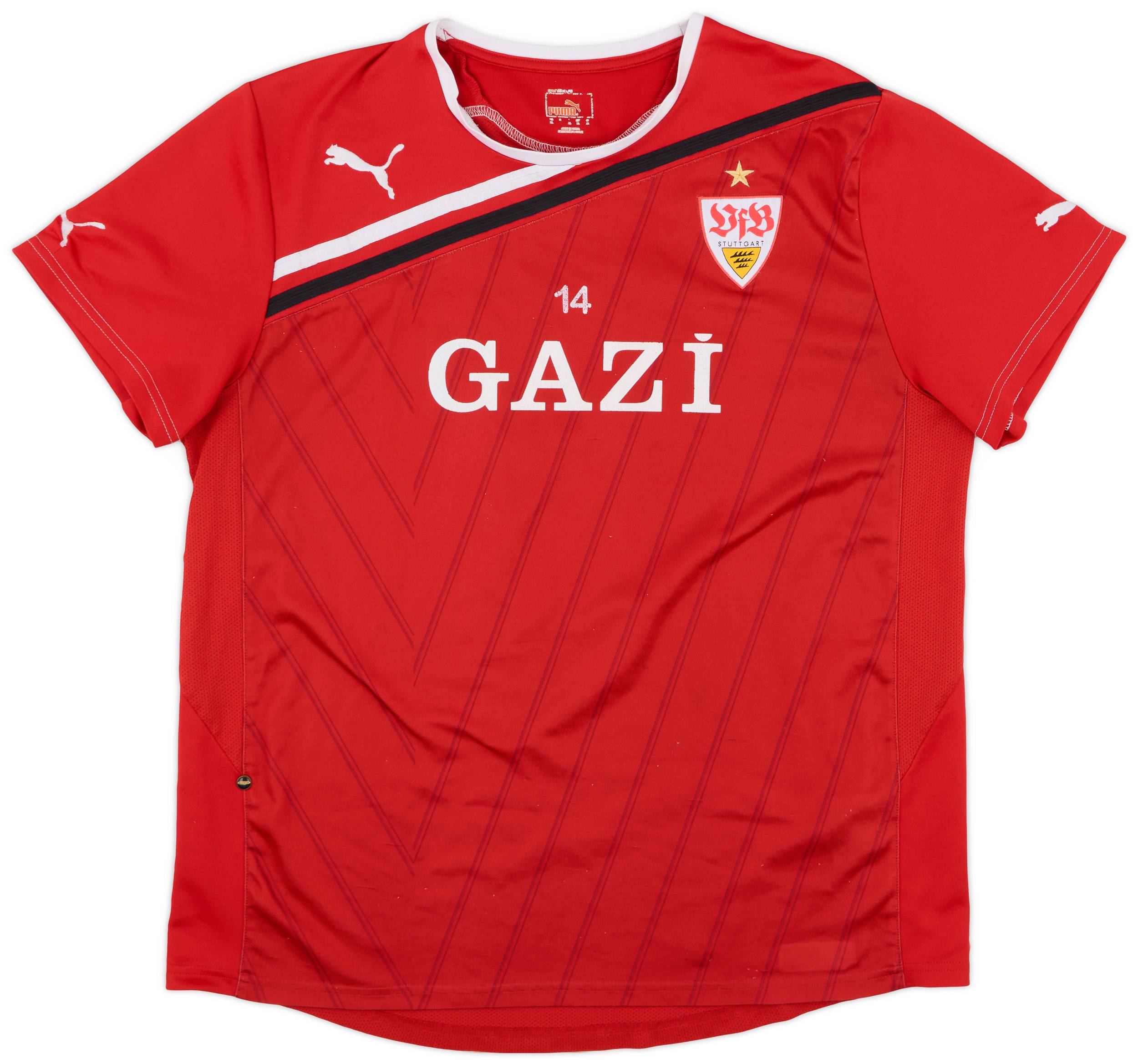 2011-12 Stuttgart Puma Player Issue Training Shirt #14 - 6/10 - (XL)