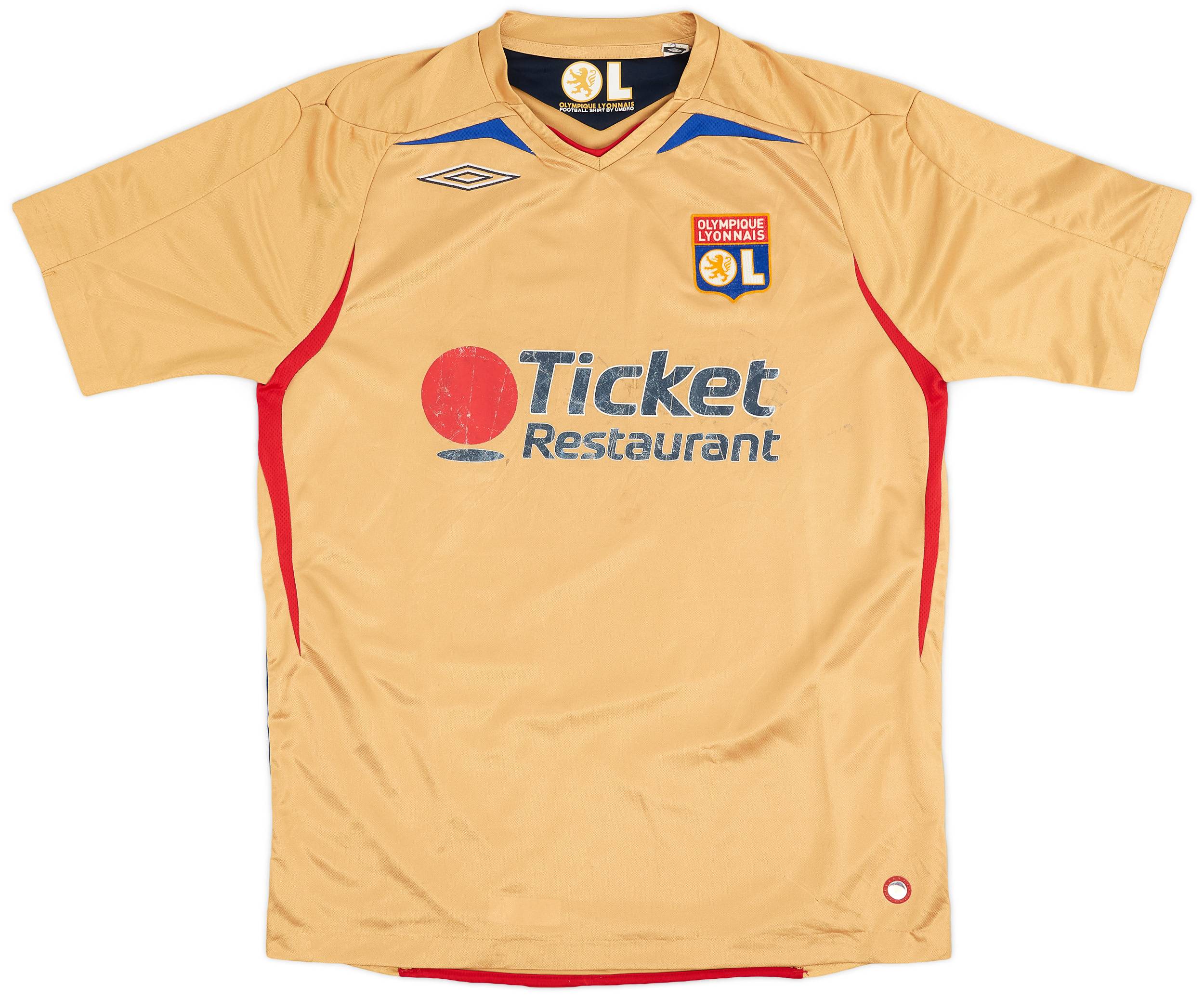 2007-08 Lyon Away Shirt - 5/10 - (M)