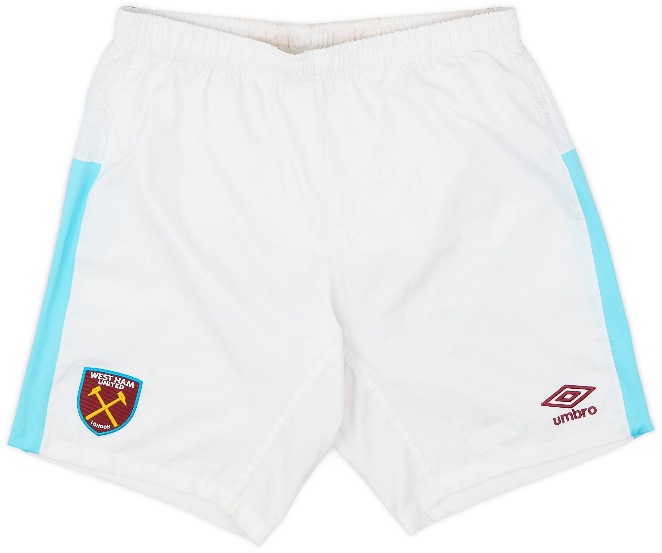2016-17 West Ham Home Shorts - 6/10 - (M)