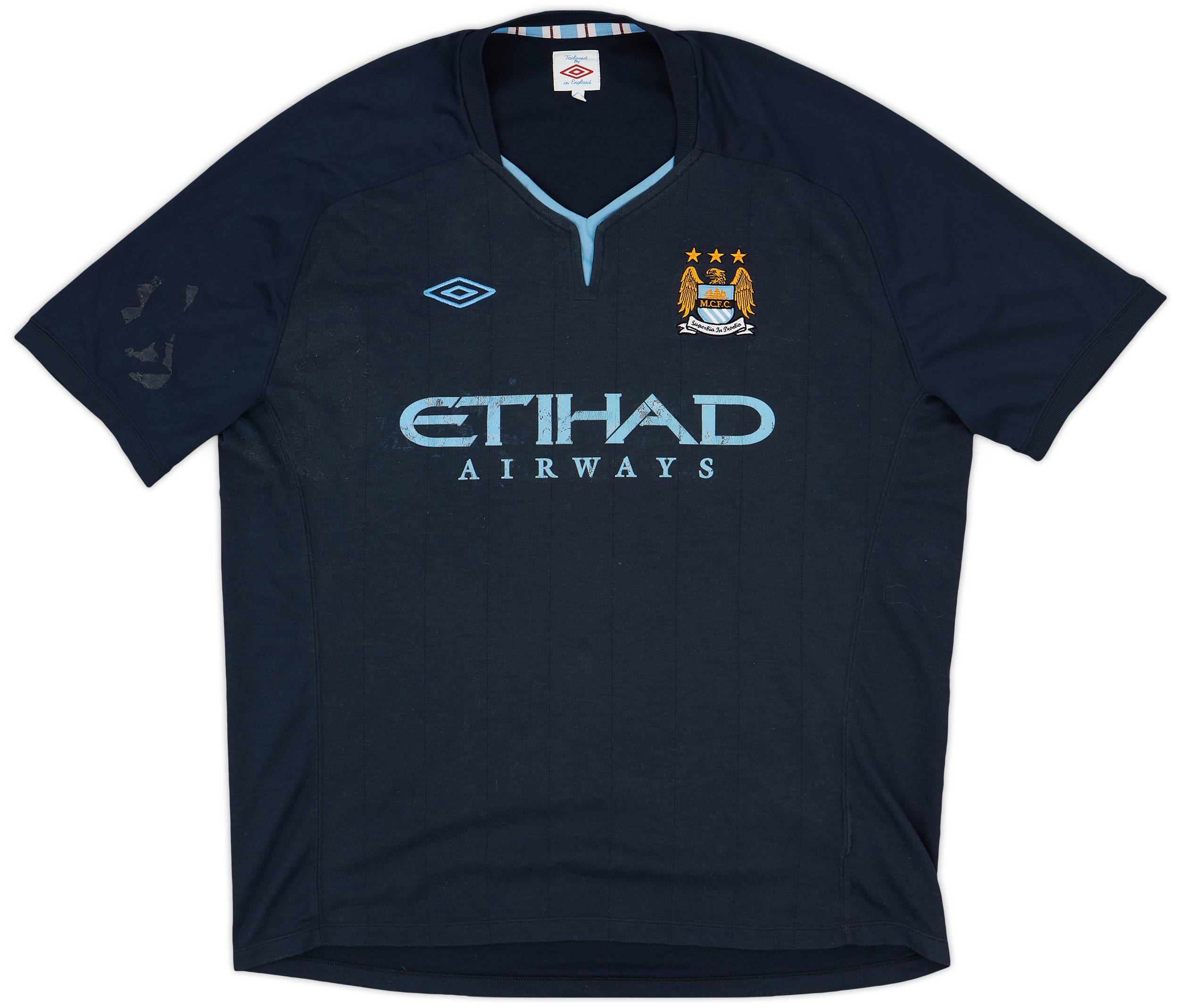 2010-12 Manchester City Away Shirt - 4/10 - (XXL)