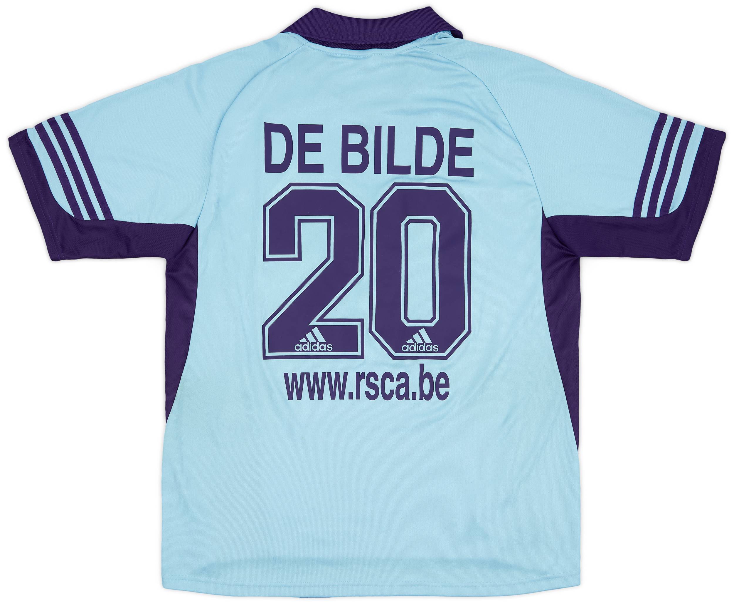 2001-02 Anderlecht Away Shirt De Bilde #20 - 7/10 - (L)