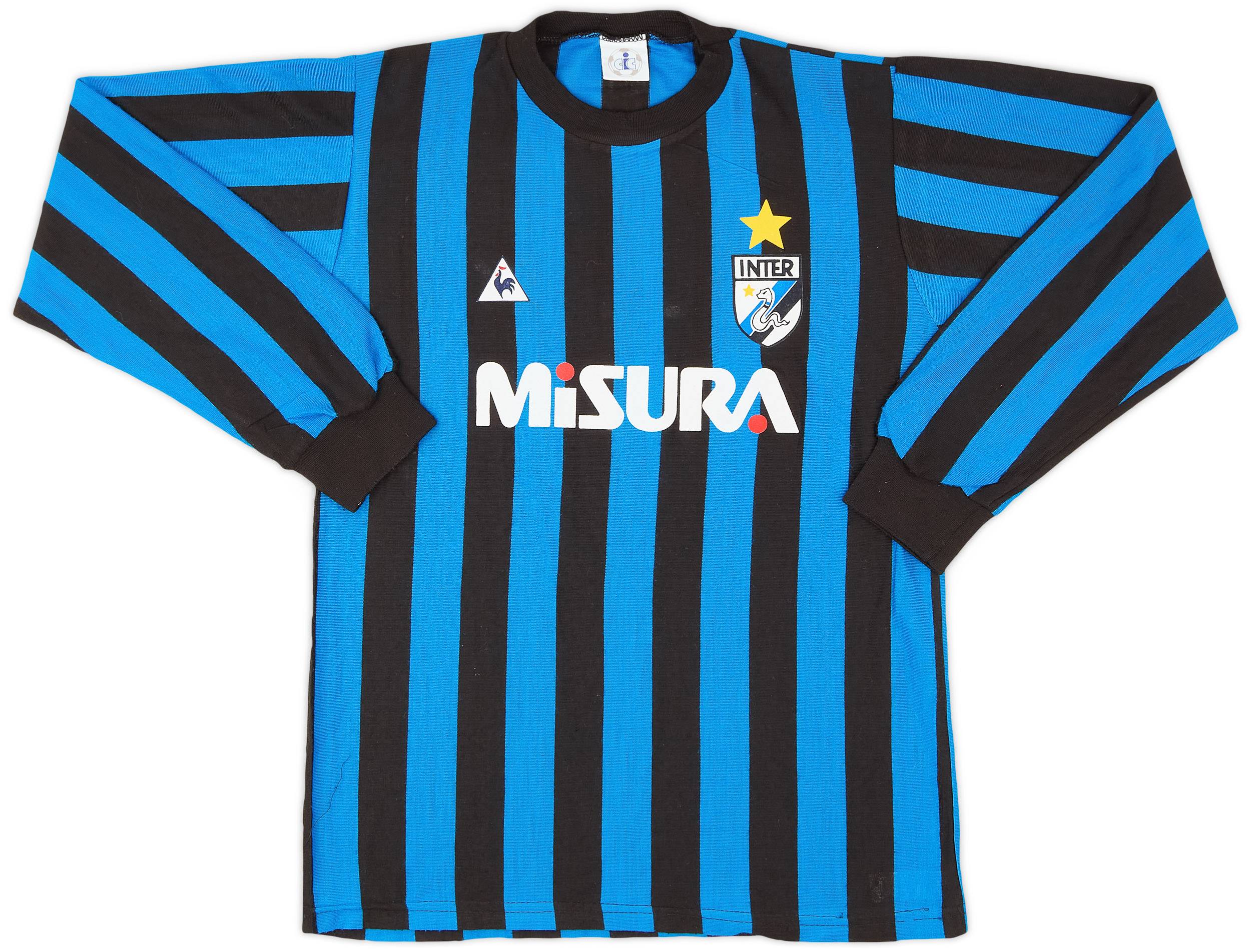 1986-88 Inter Milan Home L/S Shirt #10 - 5/10 - (L.Boys)