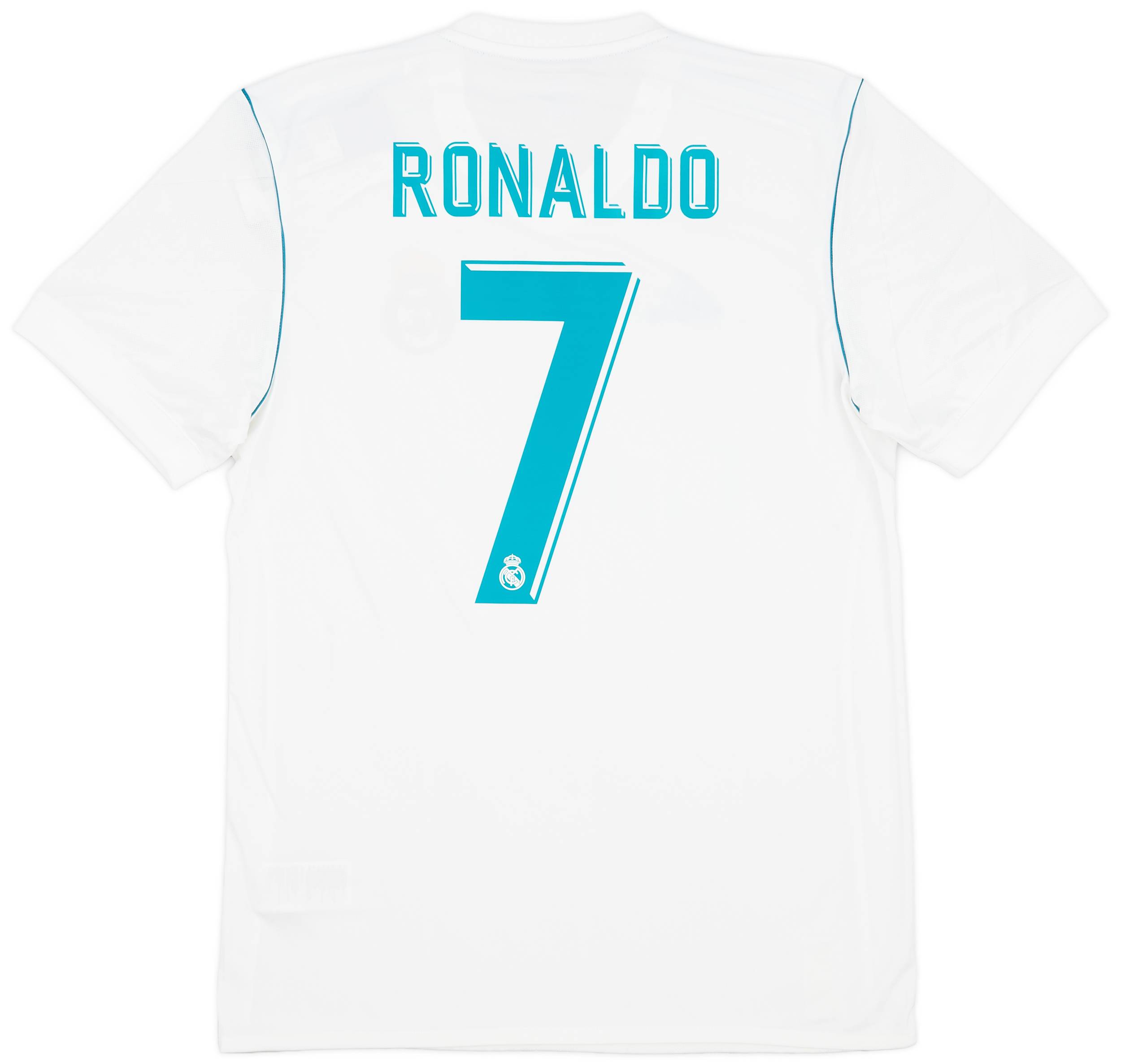2017-18 Real Madrid Home Shirt Ronaldo #7 (M)