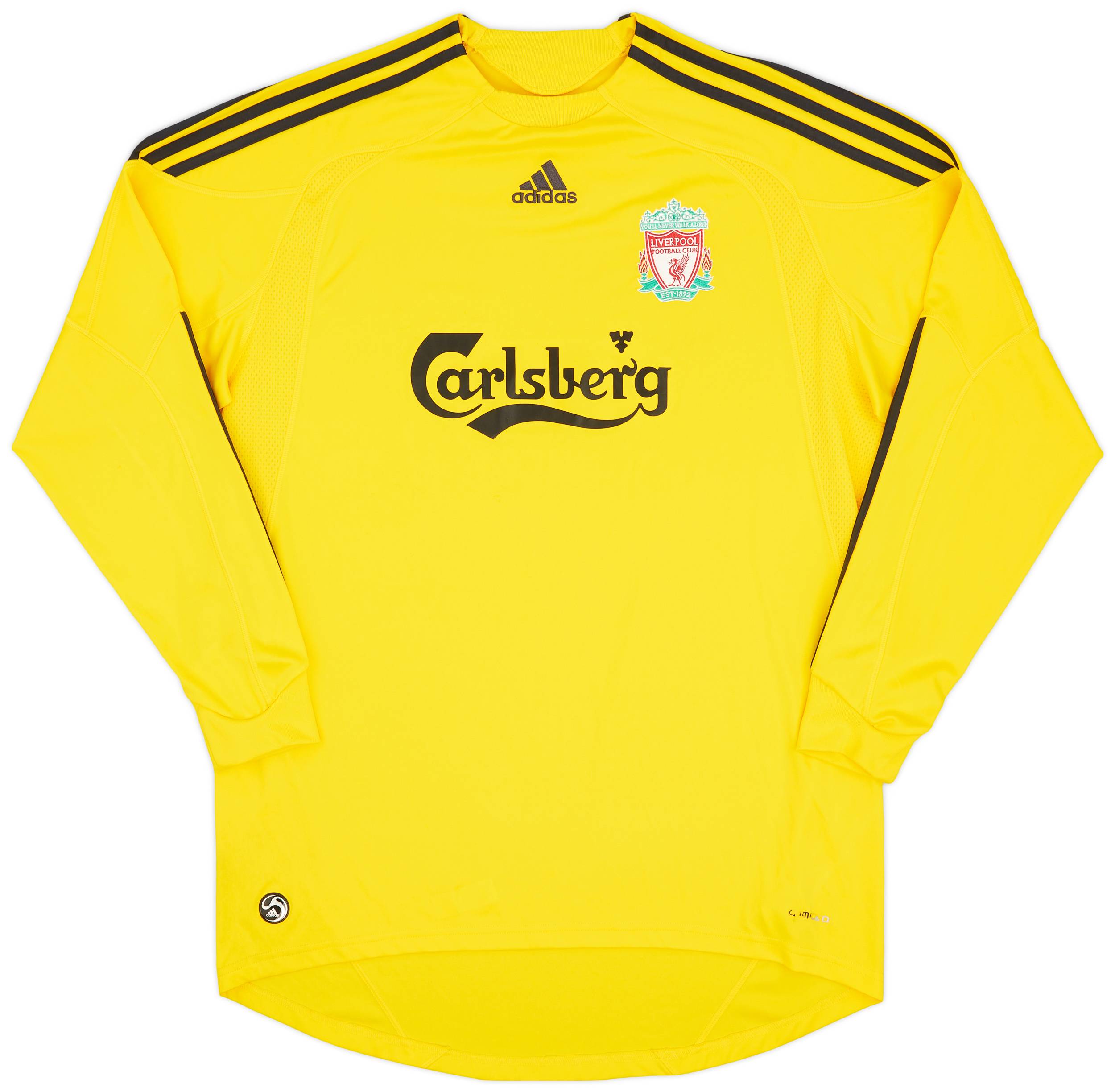 2009-10 Liverpool GK Shirt - 8/10 - (XL)