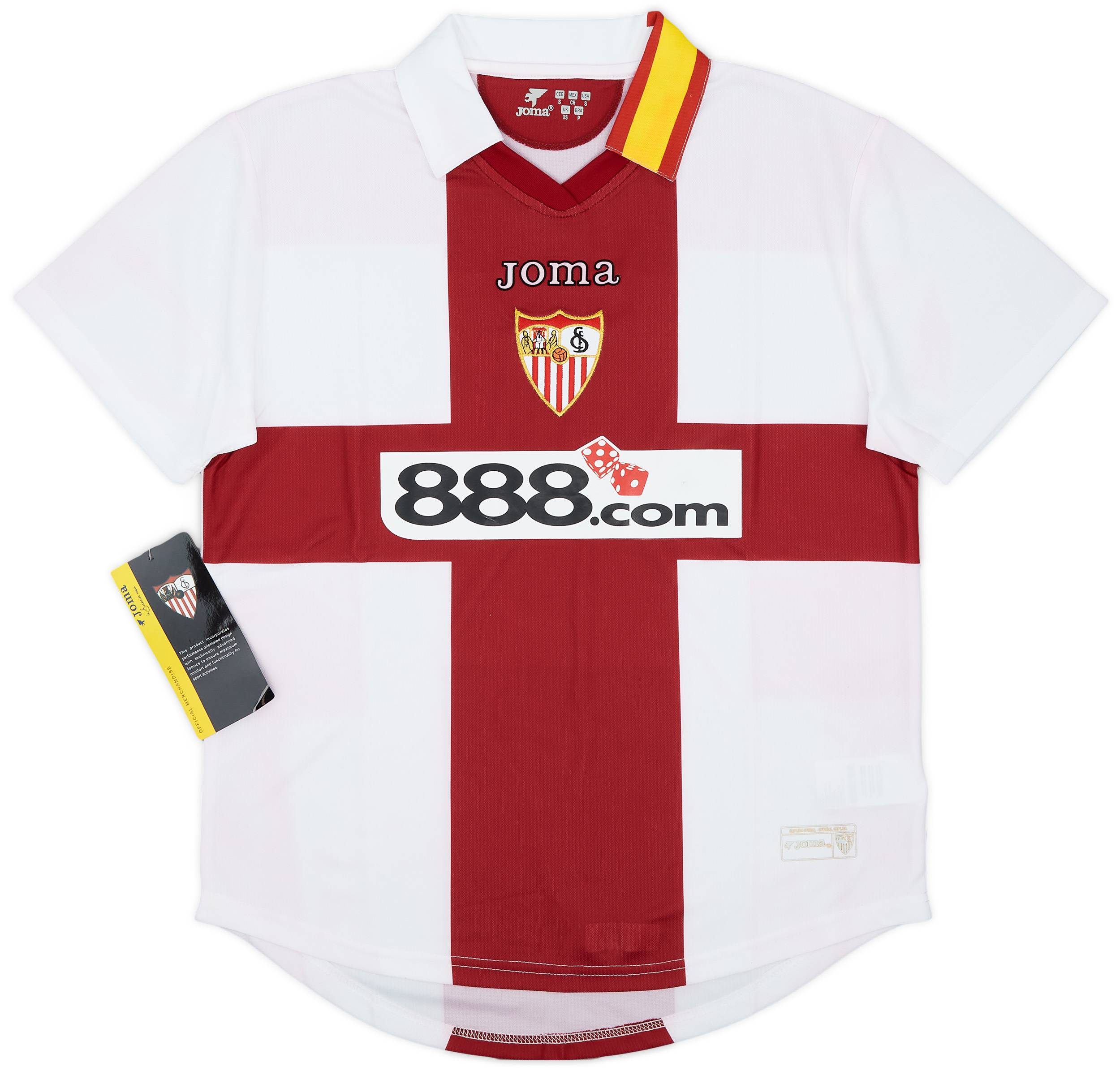 経典ブランド 2007-08 Sevilla European Home Shirt (XS) ウェア