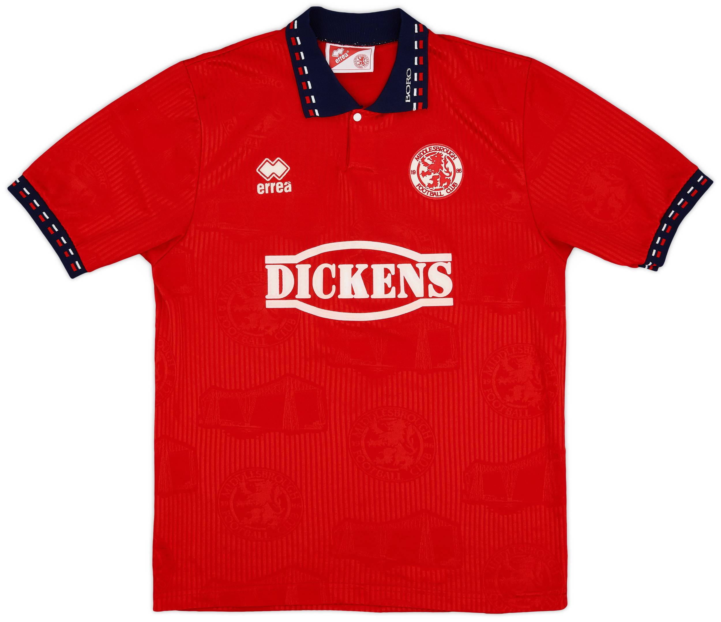 1994-95 Middlesbrough Home Shirt - 9/10 - (L)