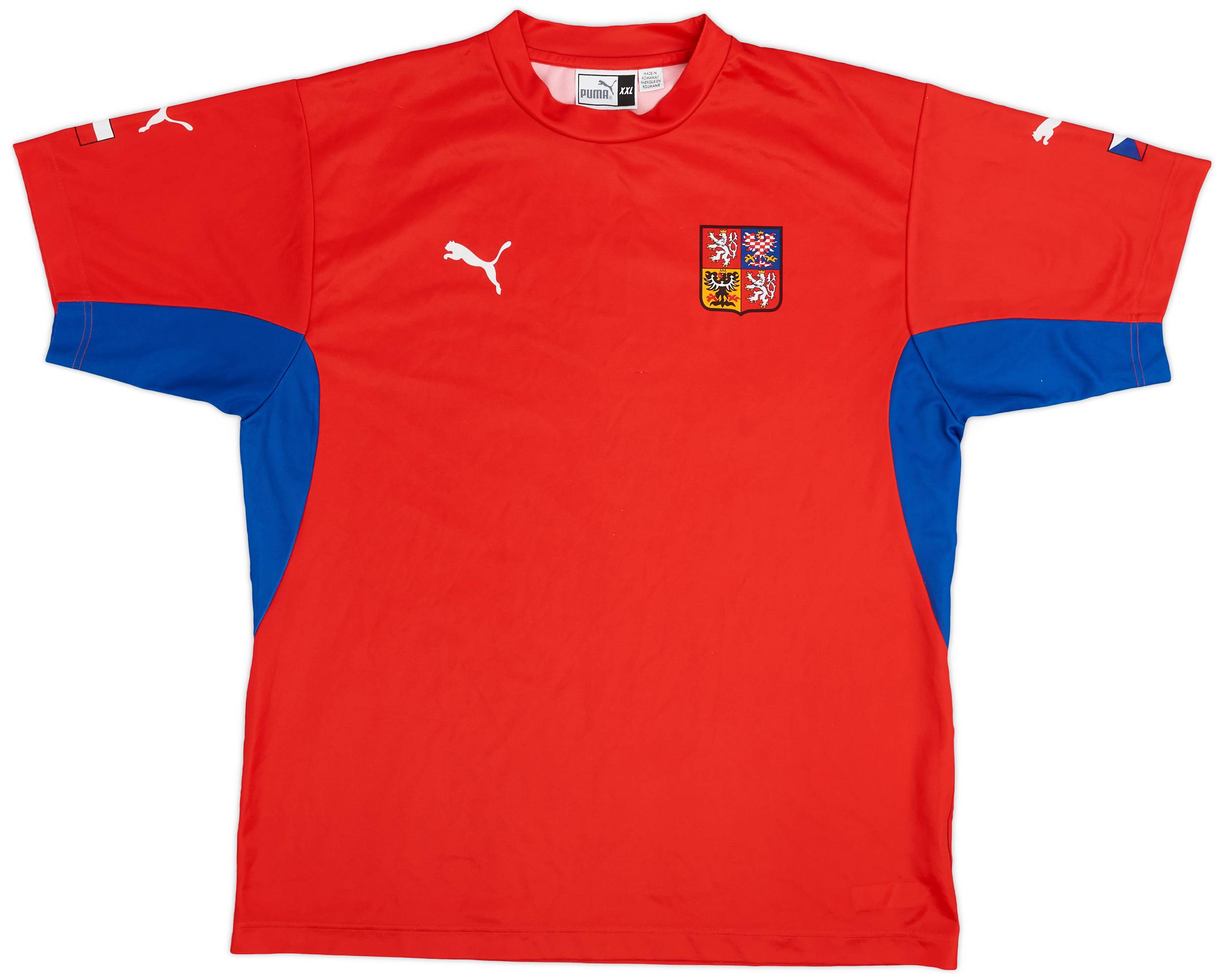 2002-04 Czech Republic Basic Home Shirt - 9/10 - (XXL)
