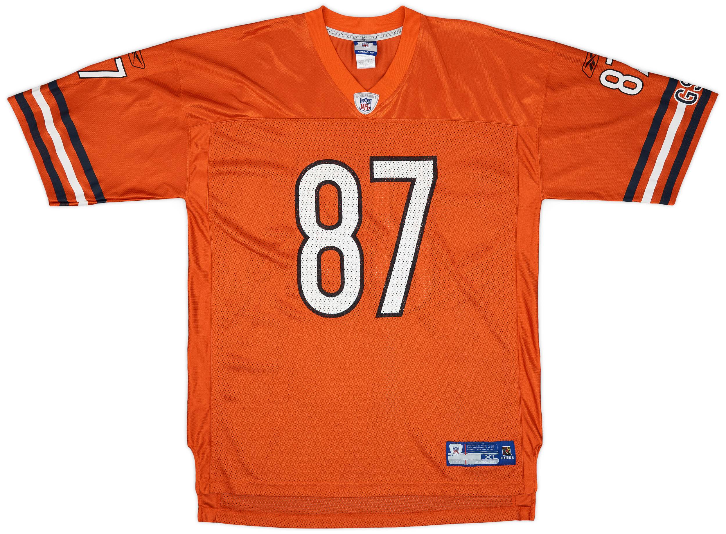 2005-06 Chicago Bears Muhammad #87 Reebok On Field Alternate Jersey - 8/10 - (XL)