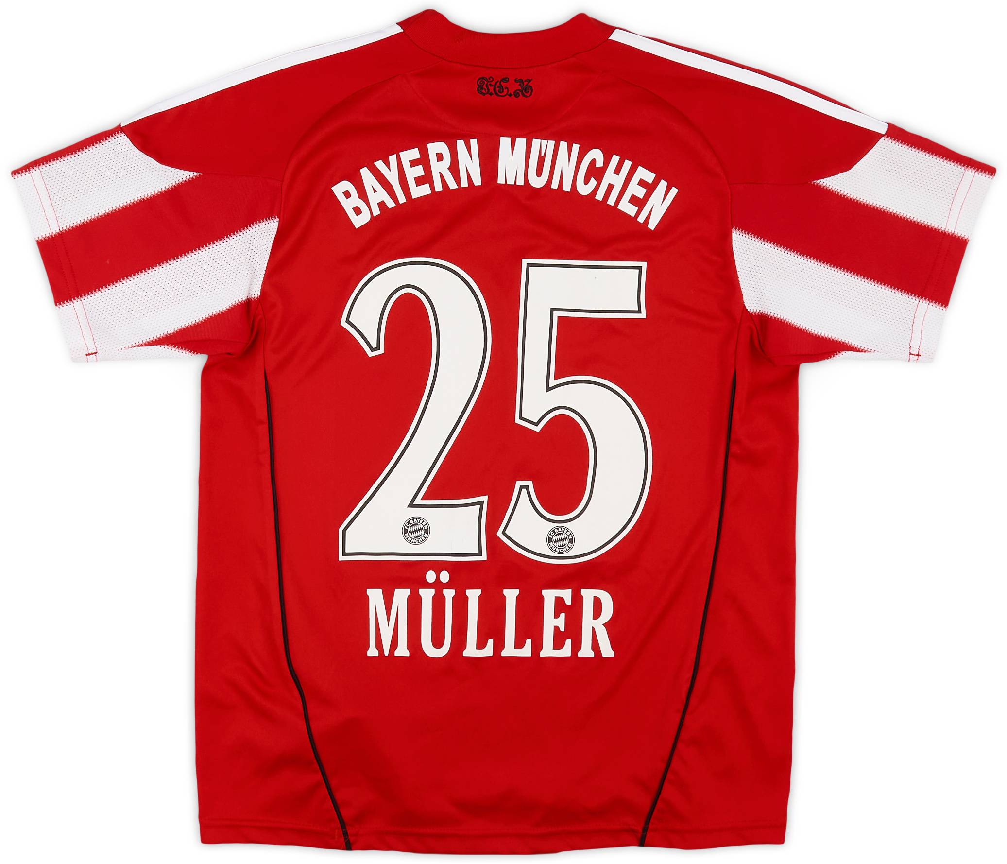 2010-11 Bayern Munich Home Shirt Müller #25 - 7/10 - (M.Boys)