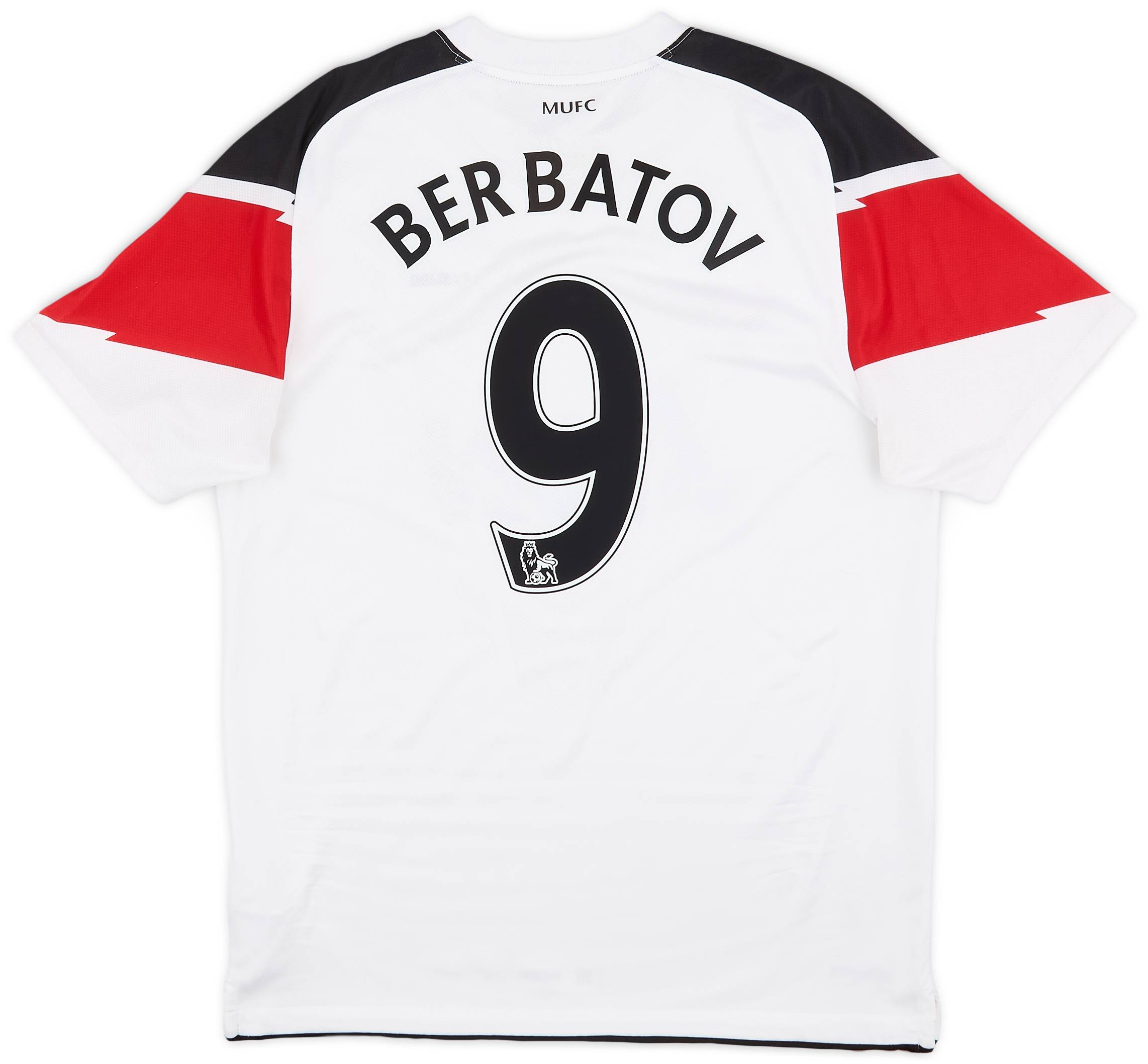2010-12 Manchester United Away Shirt Berbatov #9 - 7/10 - (M)