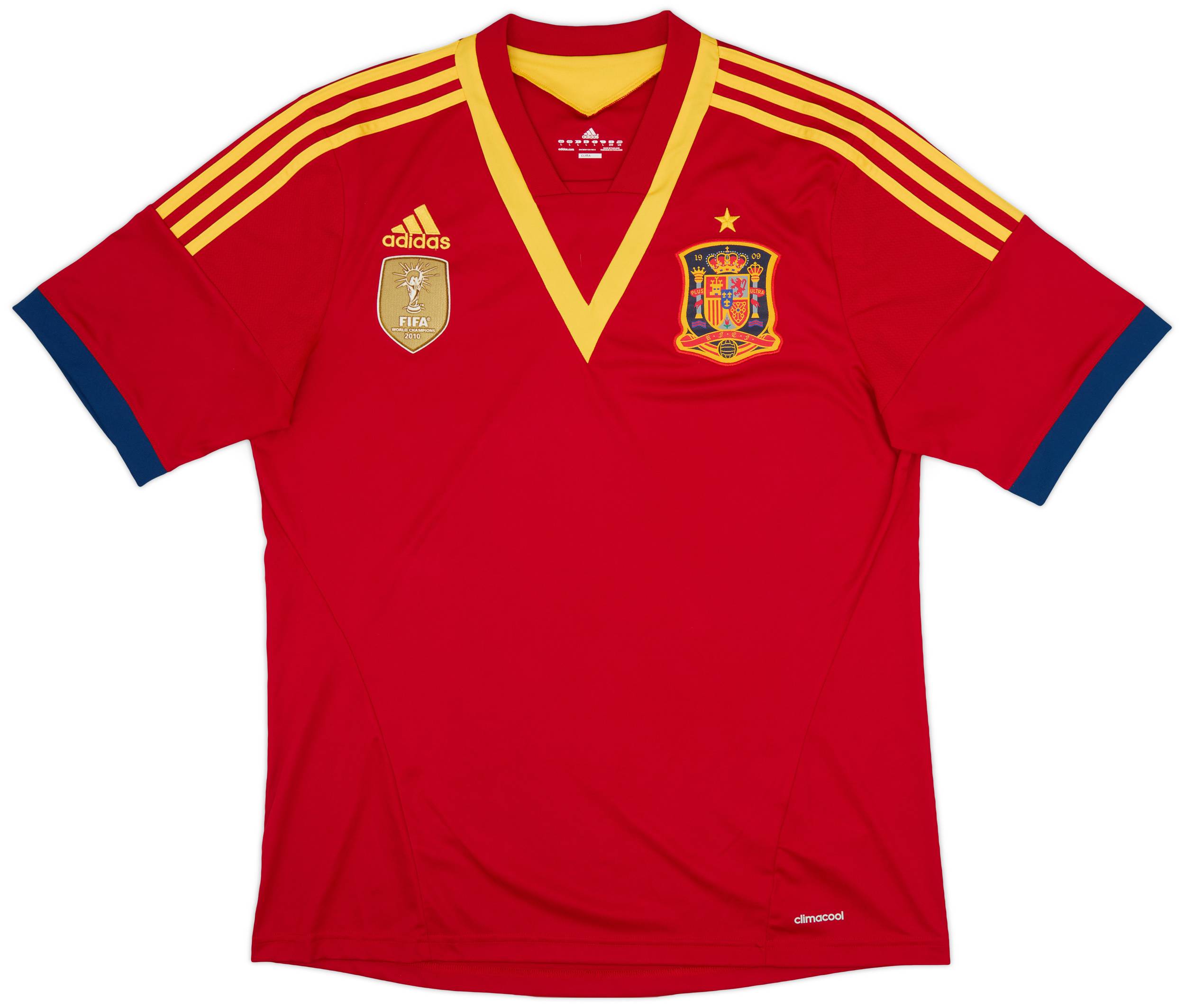 2013 Spain Confederation Cup Home Shirt - 9/10 - (L)