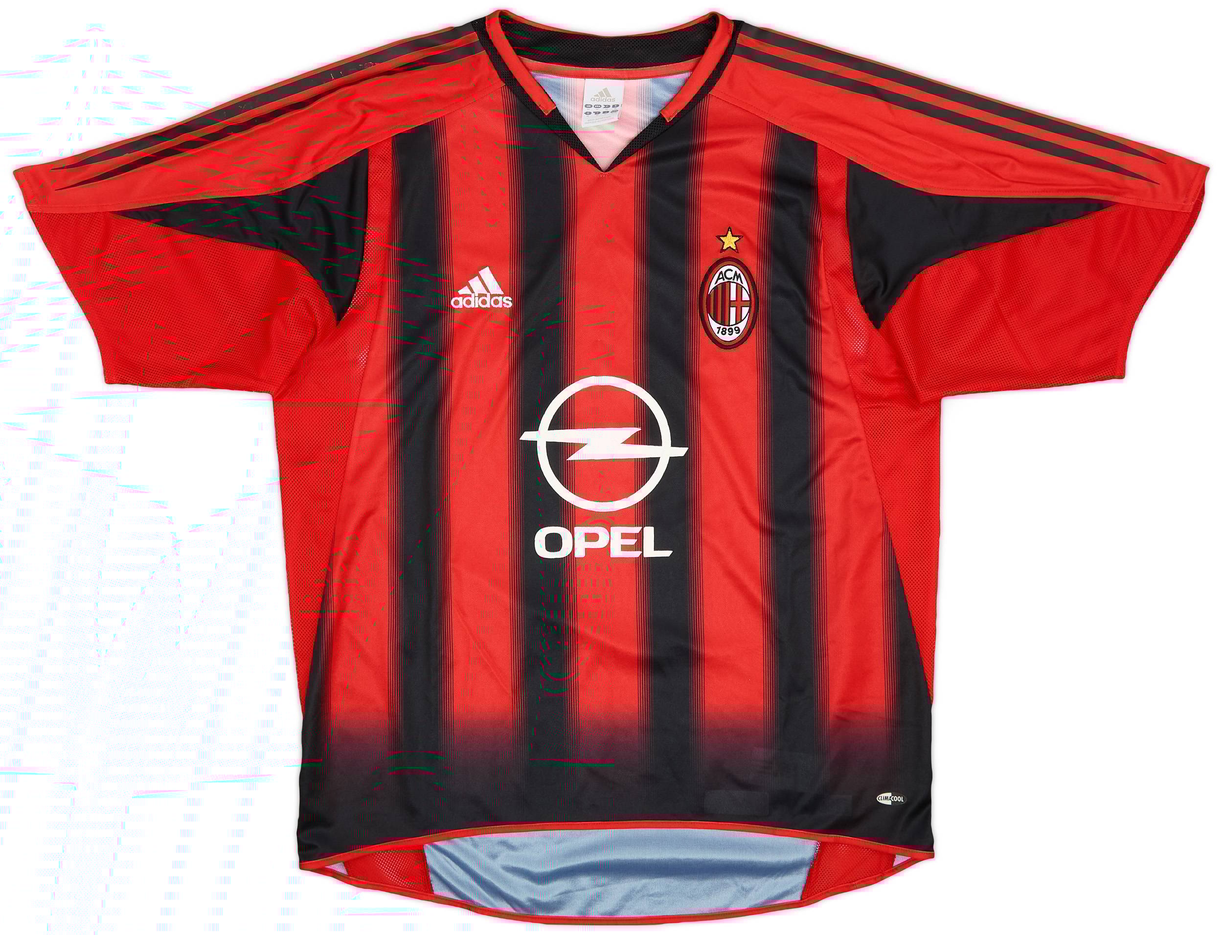 【ROA’s】c-boy style AC MILAN【No.329】 2004-05 AC Milan Home Shirt Crespo #11 - 6/10 - (M)