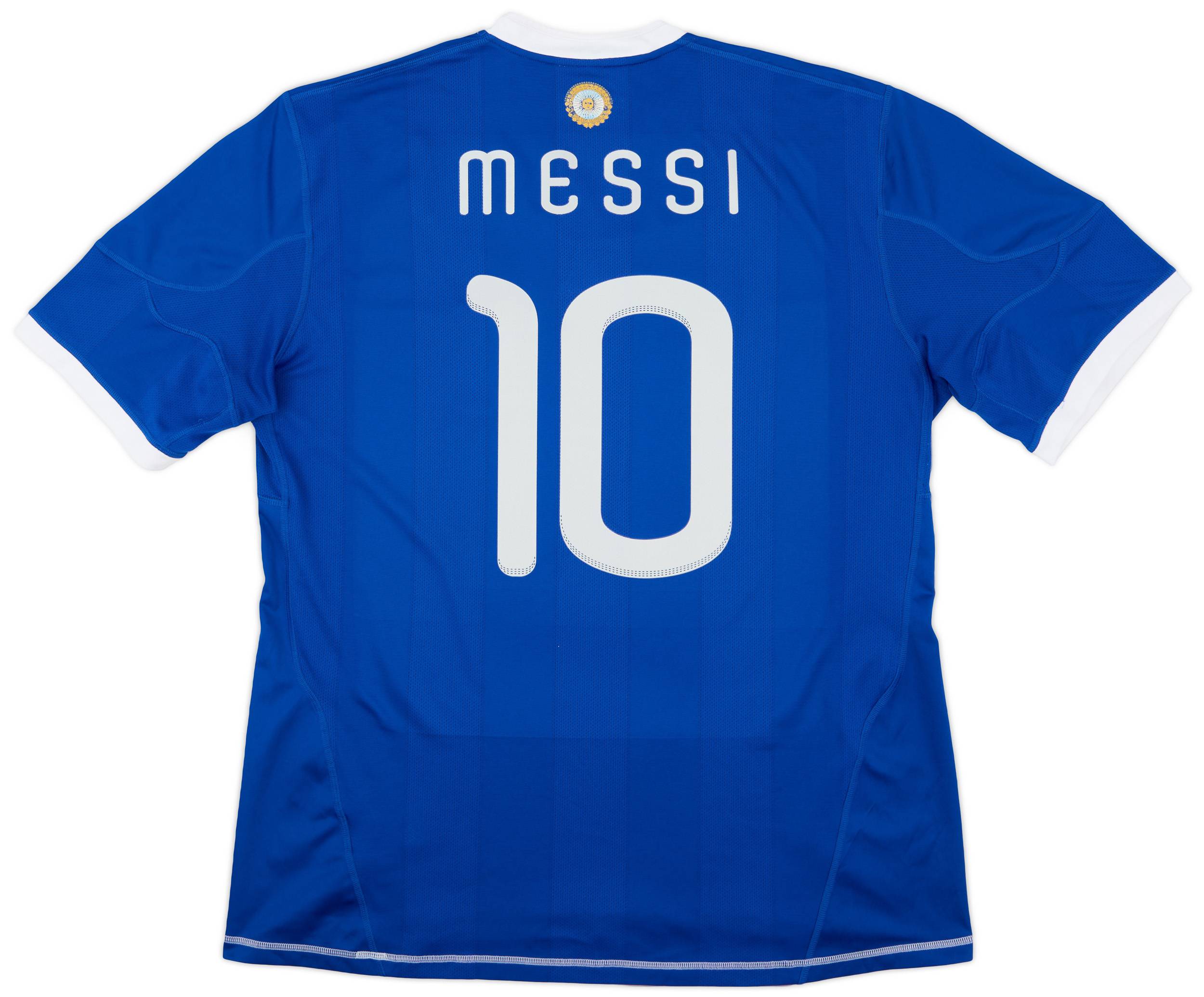 2010-11 Argentina Away Shirt Messi #10 - 8/10 - (XL)