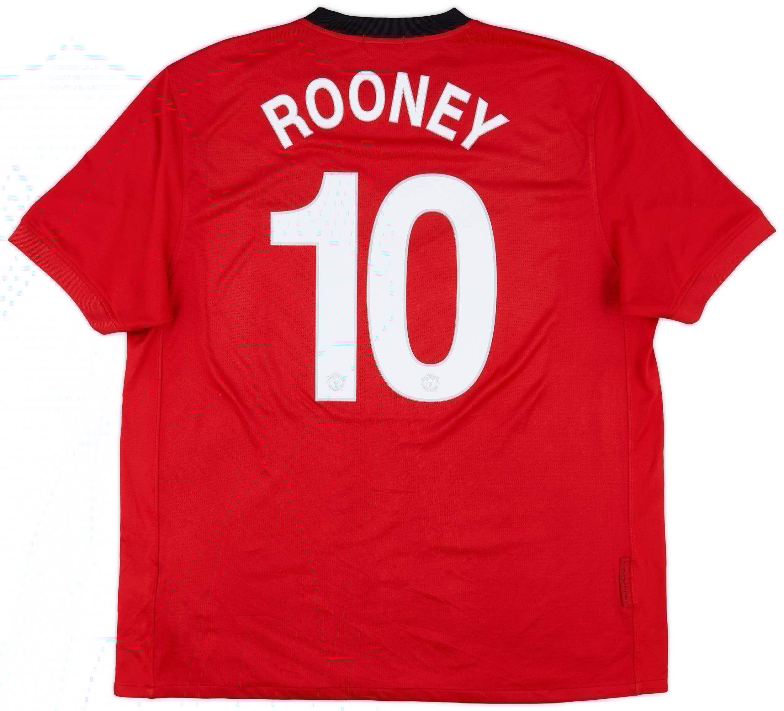 2009-10 Manchester United Home Shirt Rooney #10 - 6/10 - (XL)