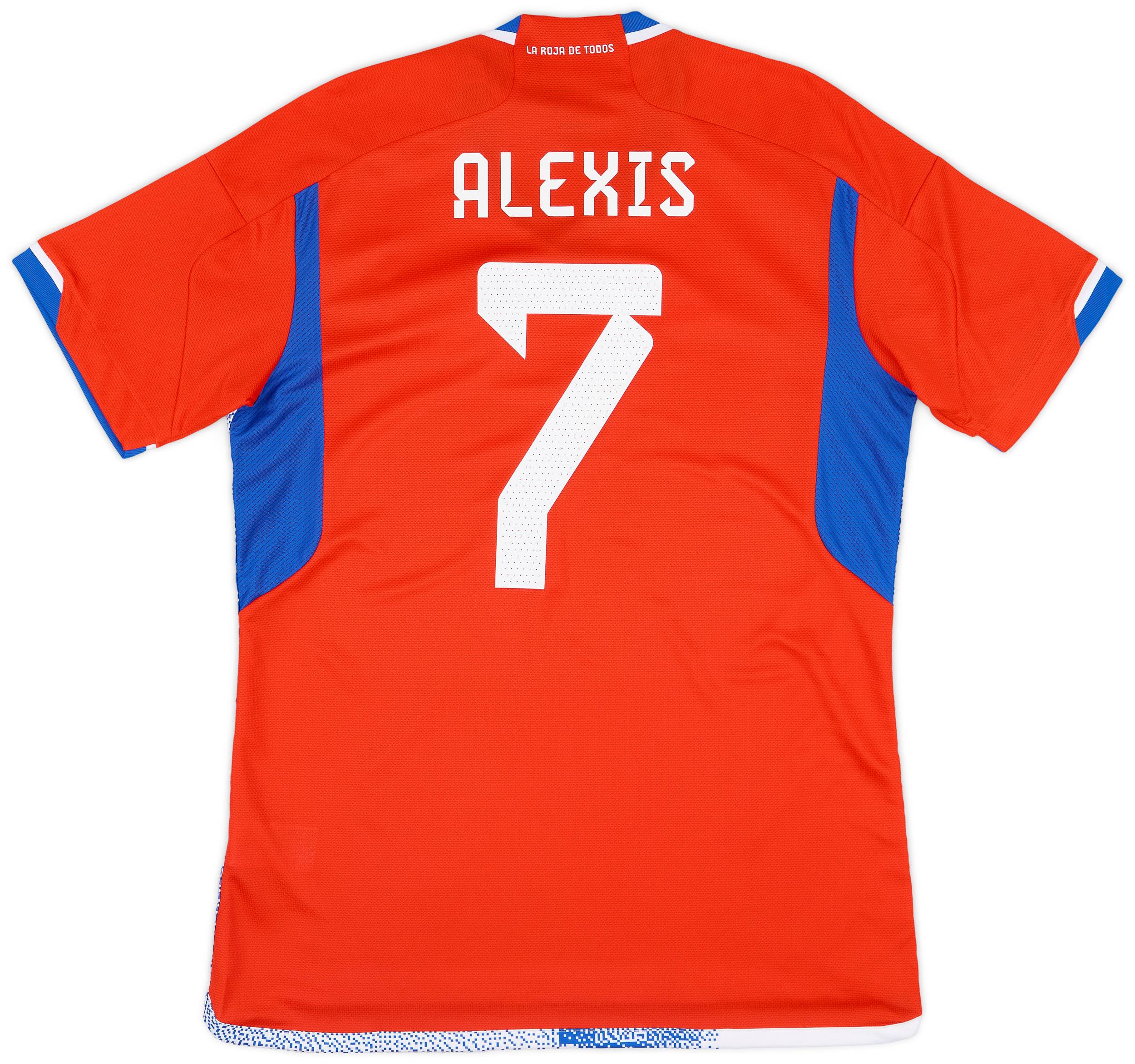 2022-23 Chile Home Shirt Alexis #7