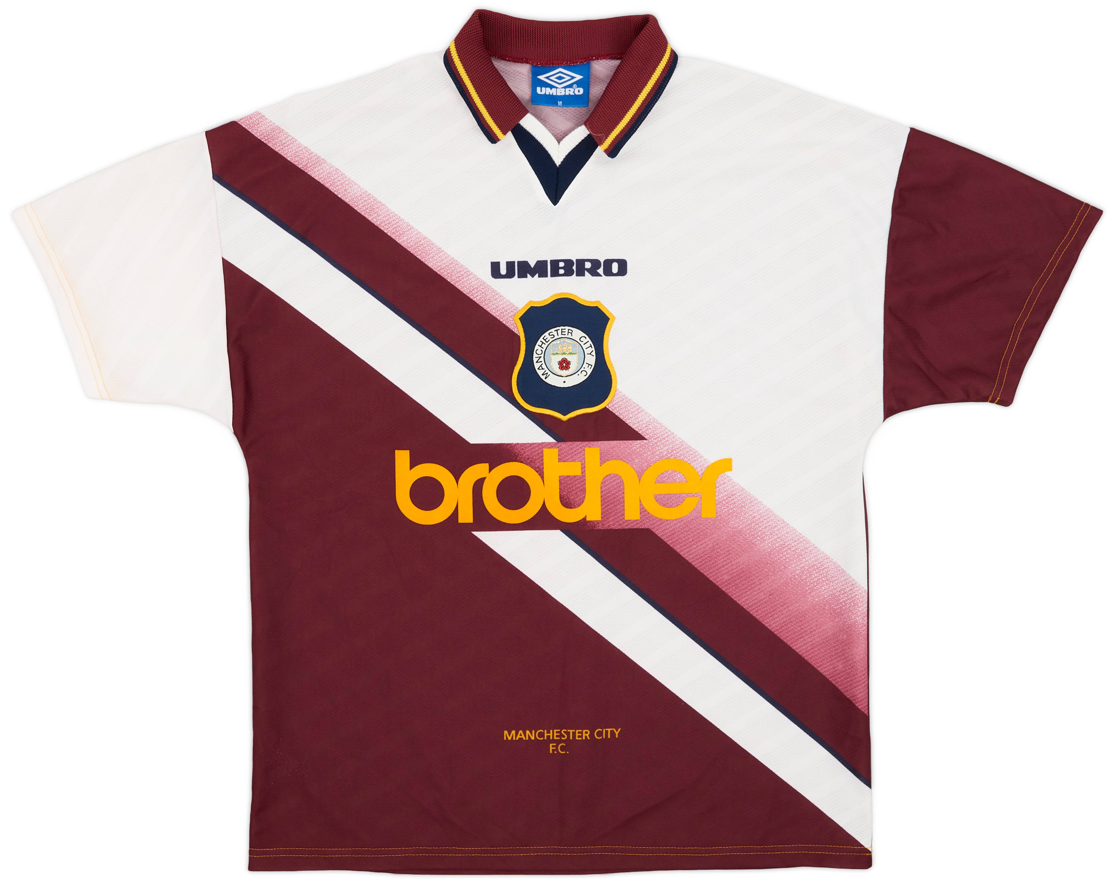 1996-97 Manchester City Away Shirt - 9/10 - (M)