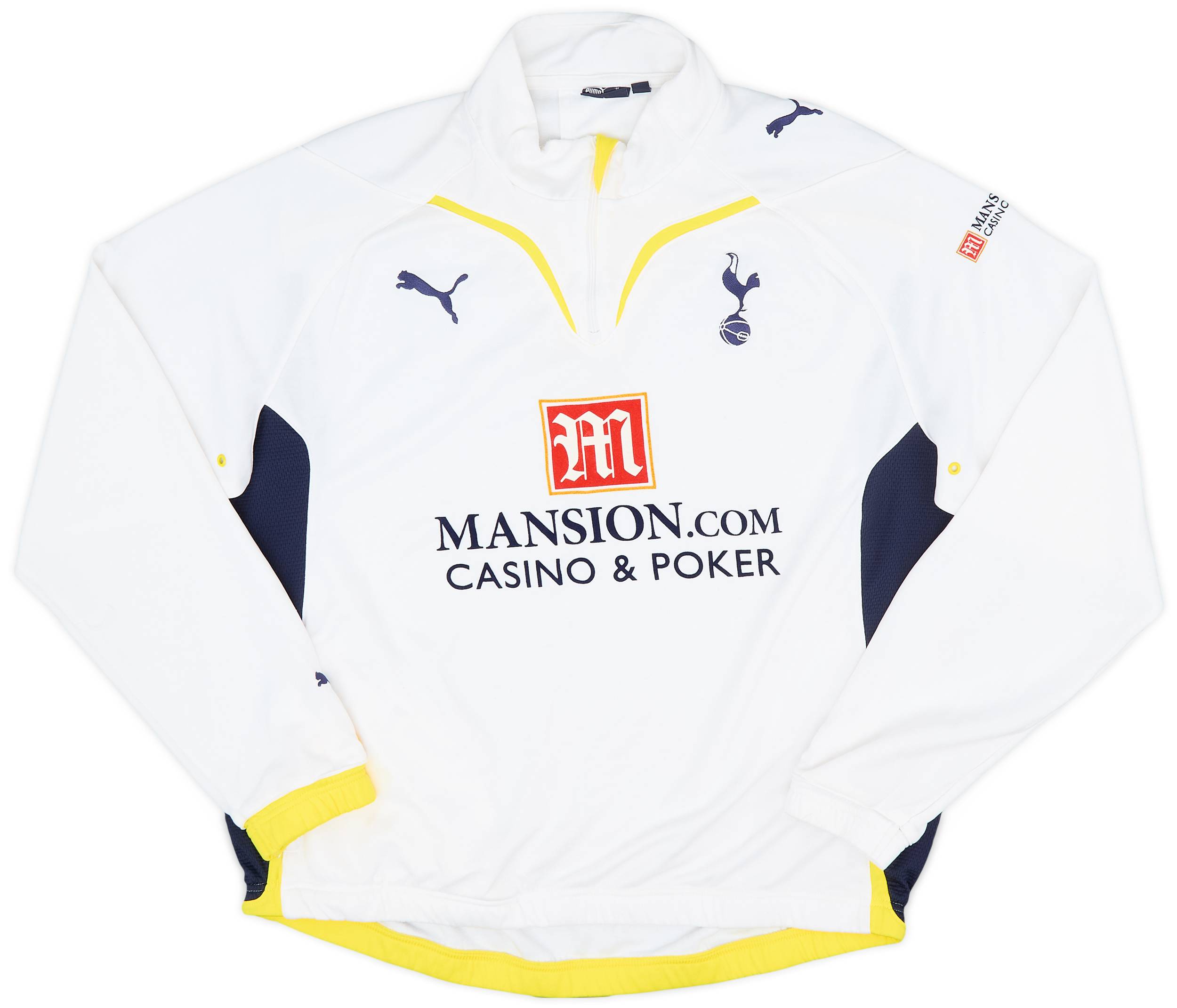 2009-10 Tottenham Puma 1/4 Zip Drill Top - 7/10 - (XL)