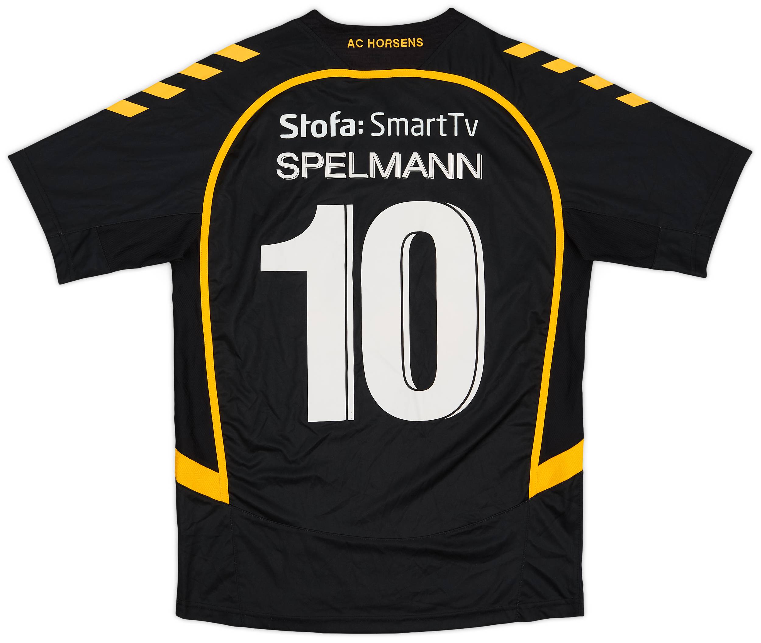 2012-15 AC Horsens Away Shirt Spelmann #10 - 9/10 - (M)