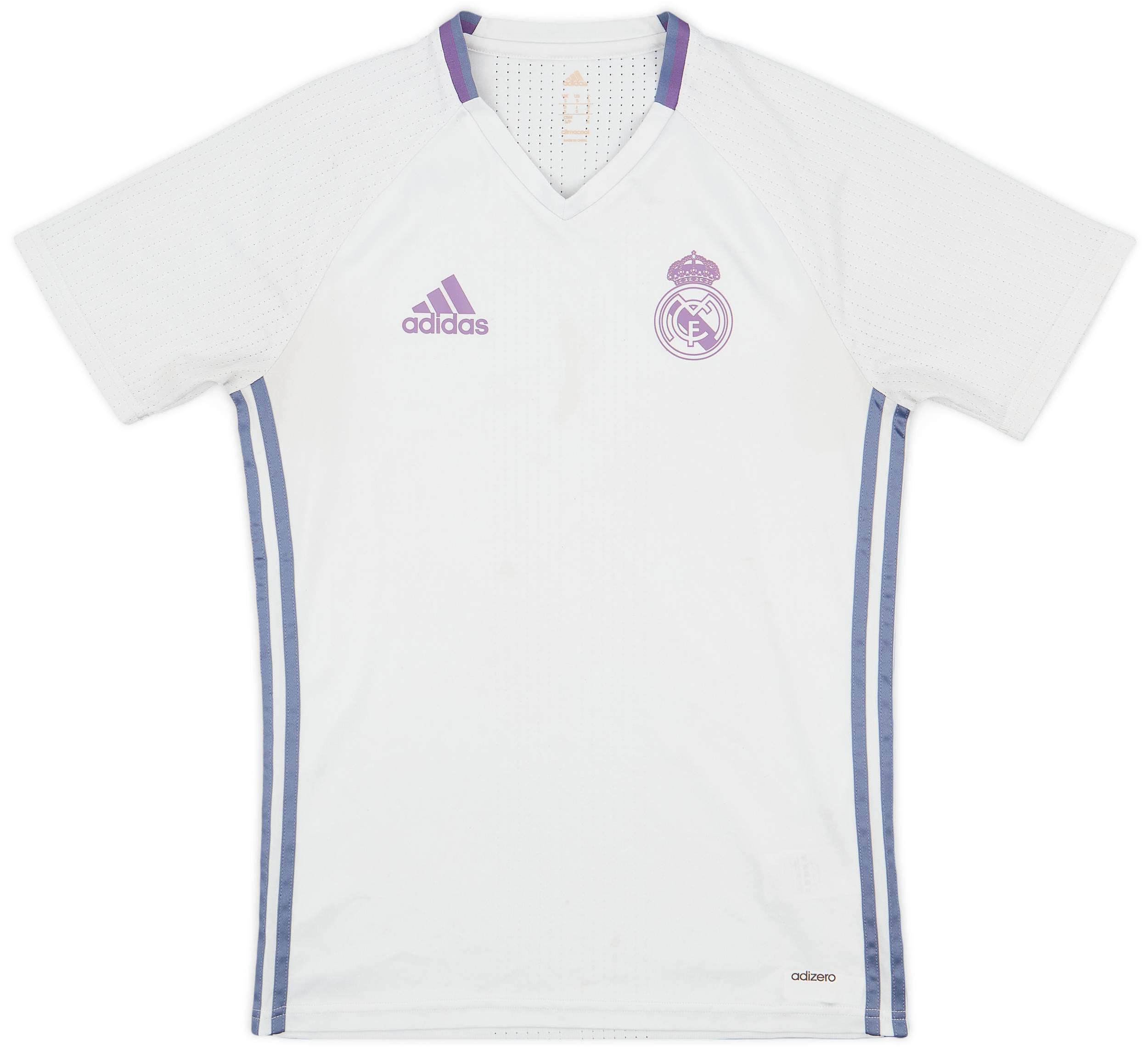2016-17 Real Madrid adidas Training Shirt - 5/10 - (S)