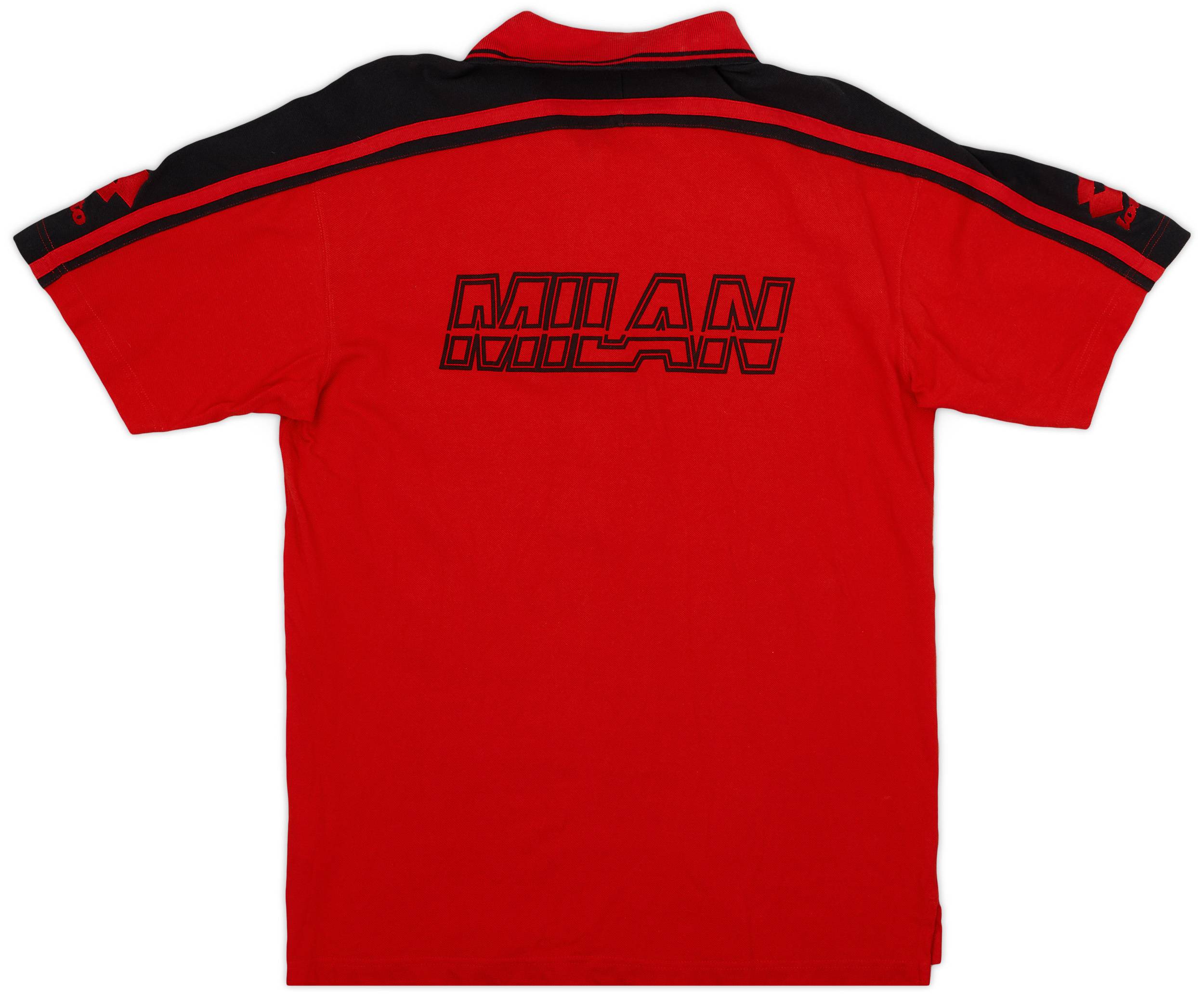 lotto AC MILAN ユニフォーム シャツ 9 1997-98 AC Milan Away Shirt - 9/10 - (L)