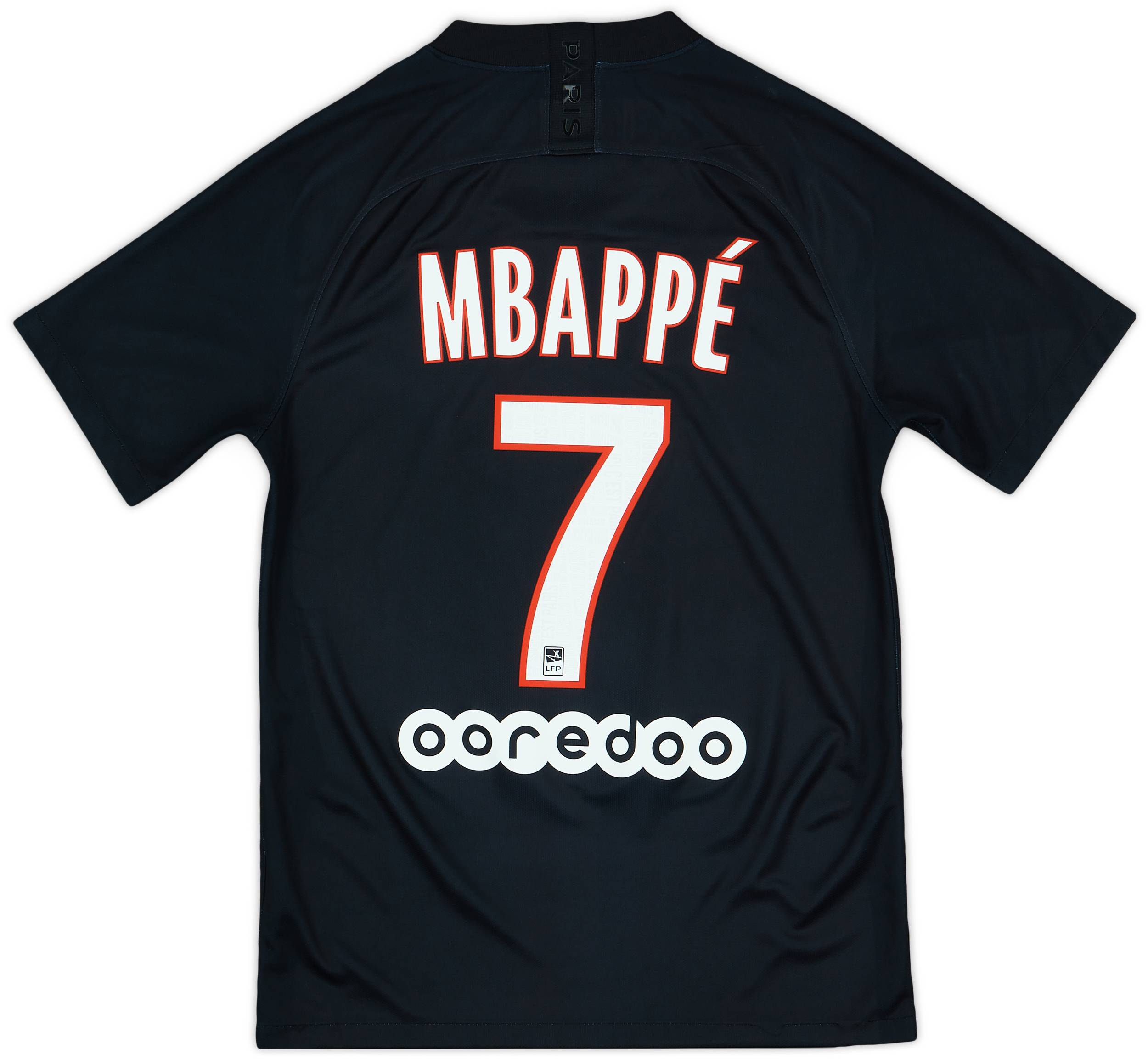 2019-20 Paris Saint-Germain Fourth Shirt Mbappe #7 - 9/10 - (S)