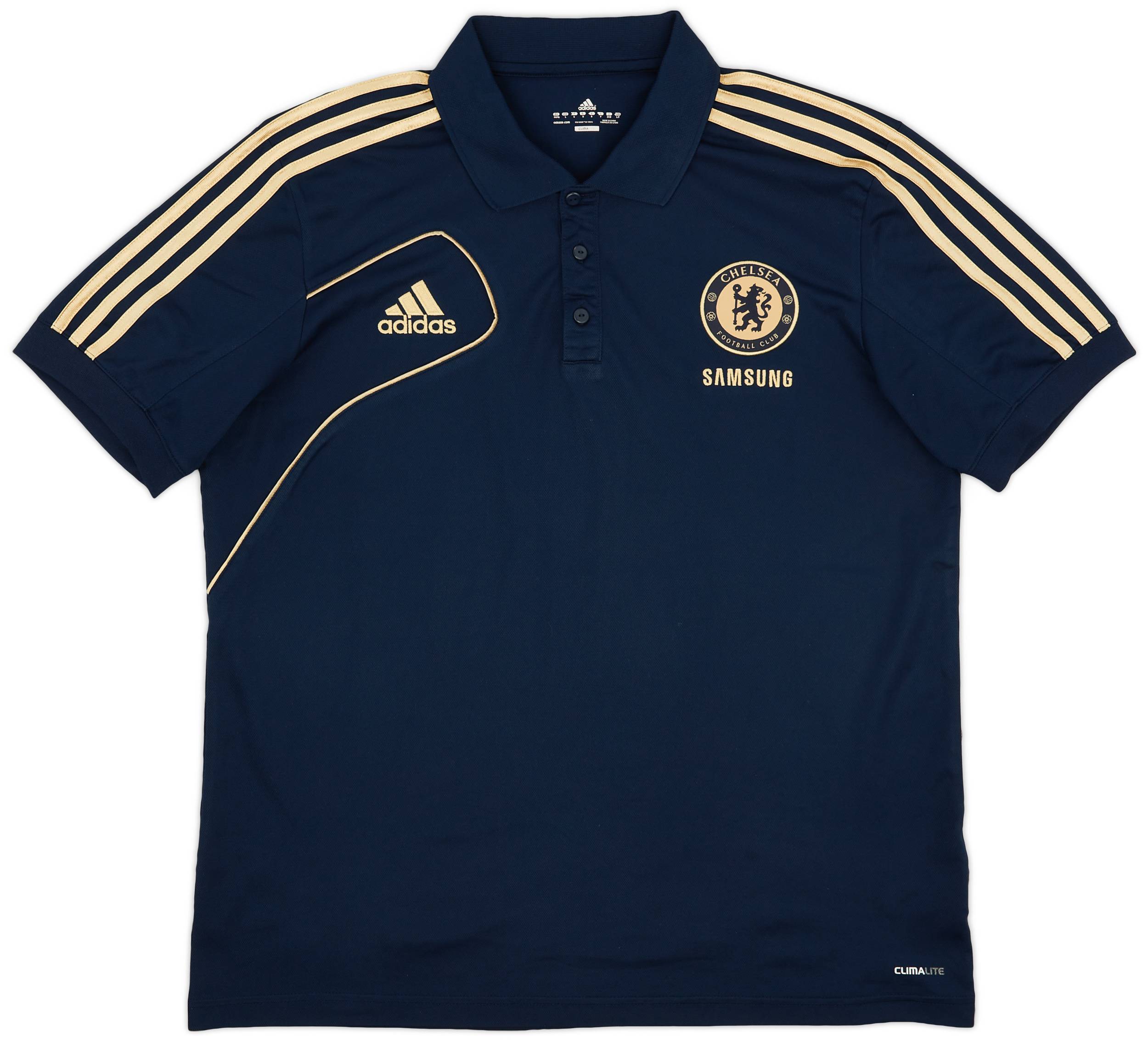 2012 13 Chelsea adidas Polo Shirt 8 10 XXL