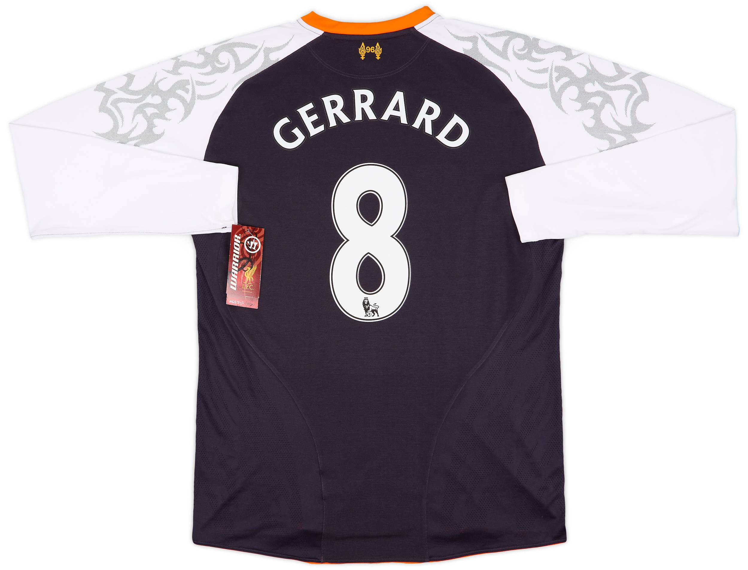 2012-13 Liverpool Third L/S Shirt Gerrard #8 (L)