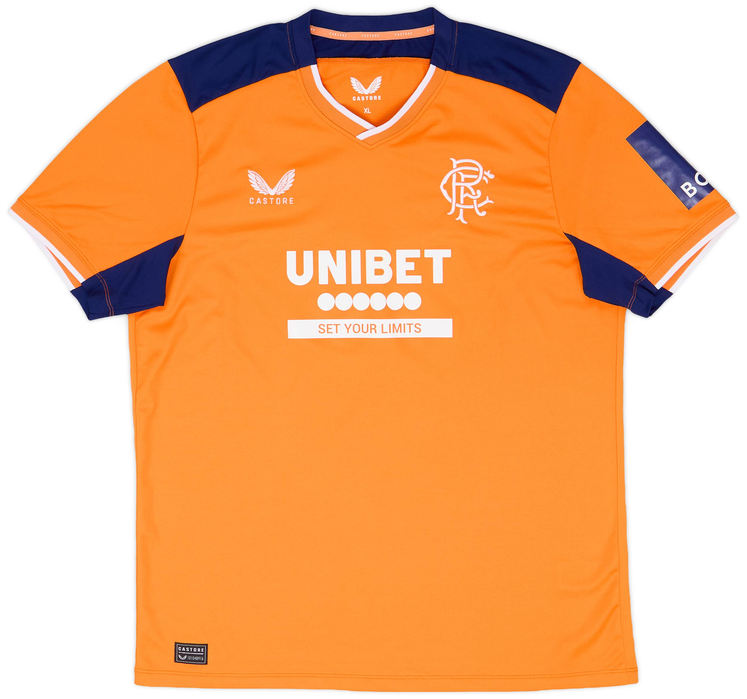 2022-23 Rangers Third Shirt - 8/10 - (XL)