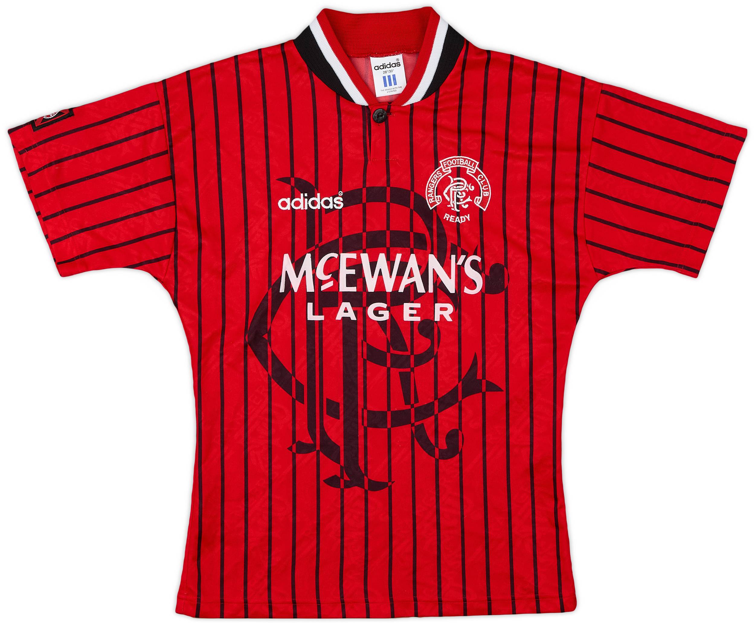 1994-95 Rangers Away Shirt - 8/10 - (S.Boys)