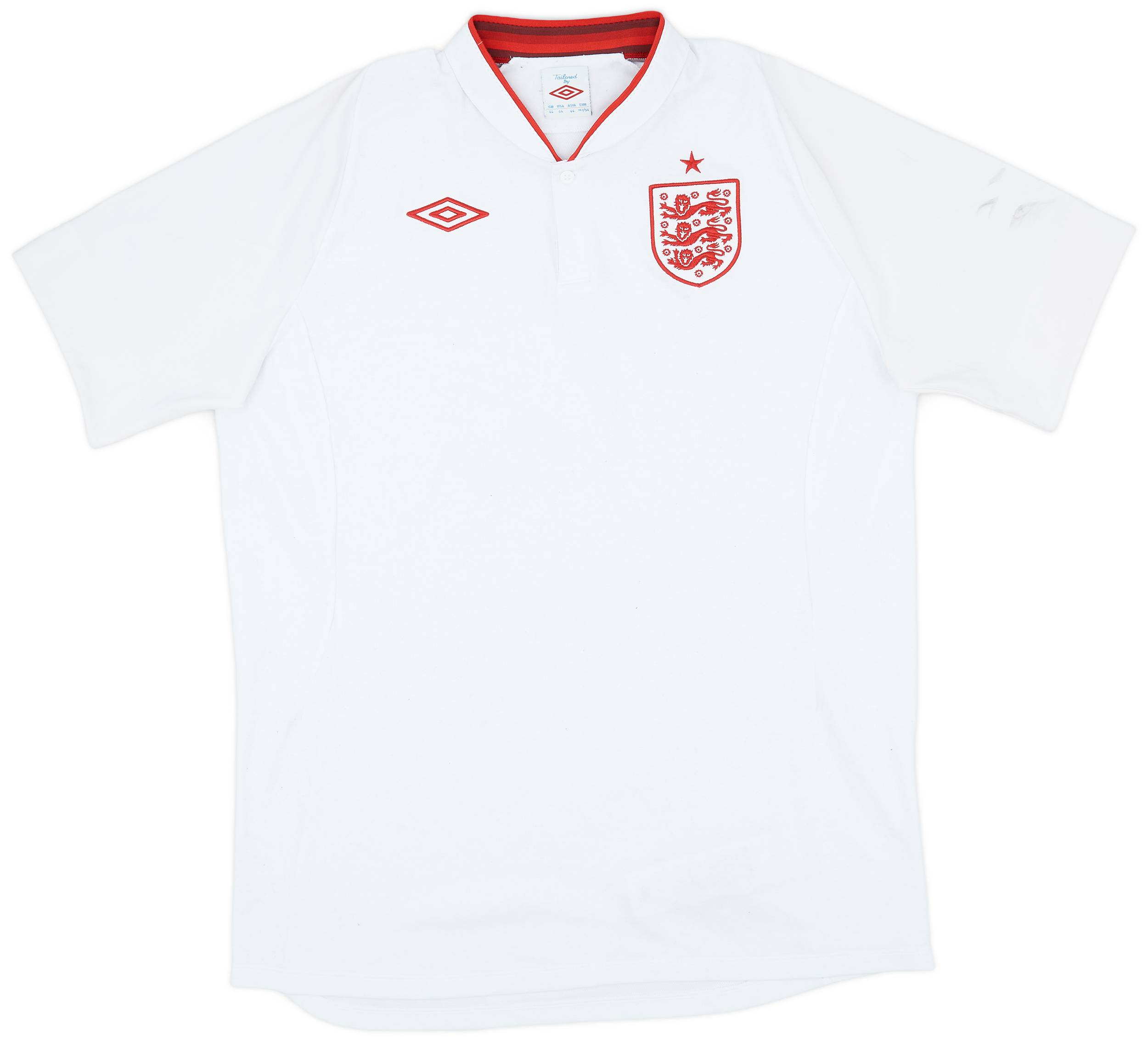 2012-13 England Home Shirt - 5/10 - (L)