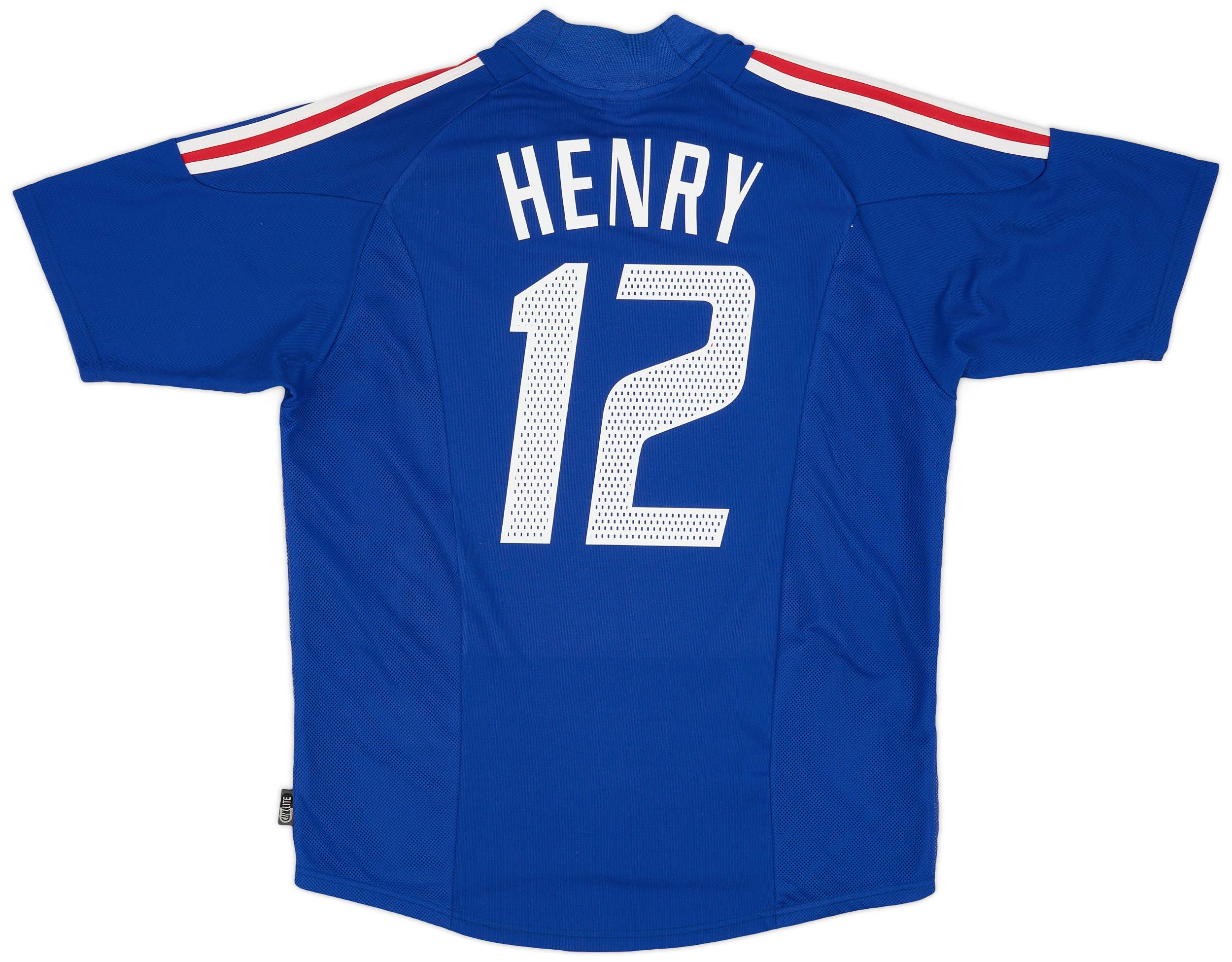 2002-04 France Home Shirt Henry #12 - 6/10 - (L)