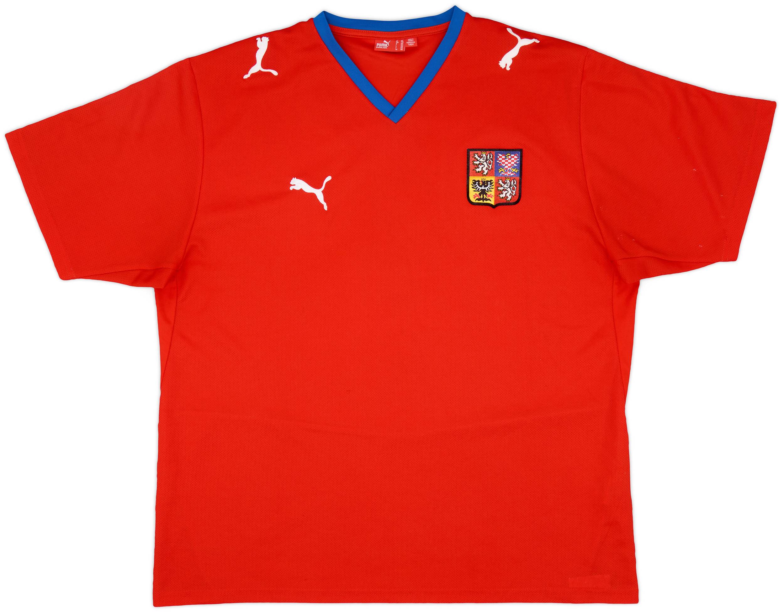 2008-09 Czech Republic Home Shirt - 9/10 - (XXL)